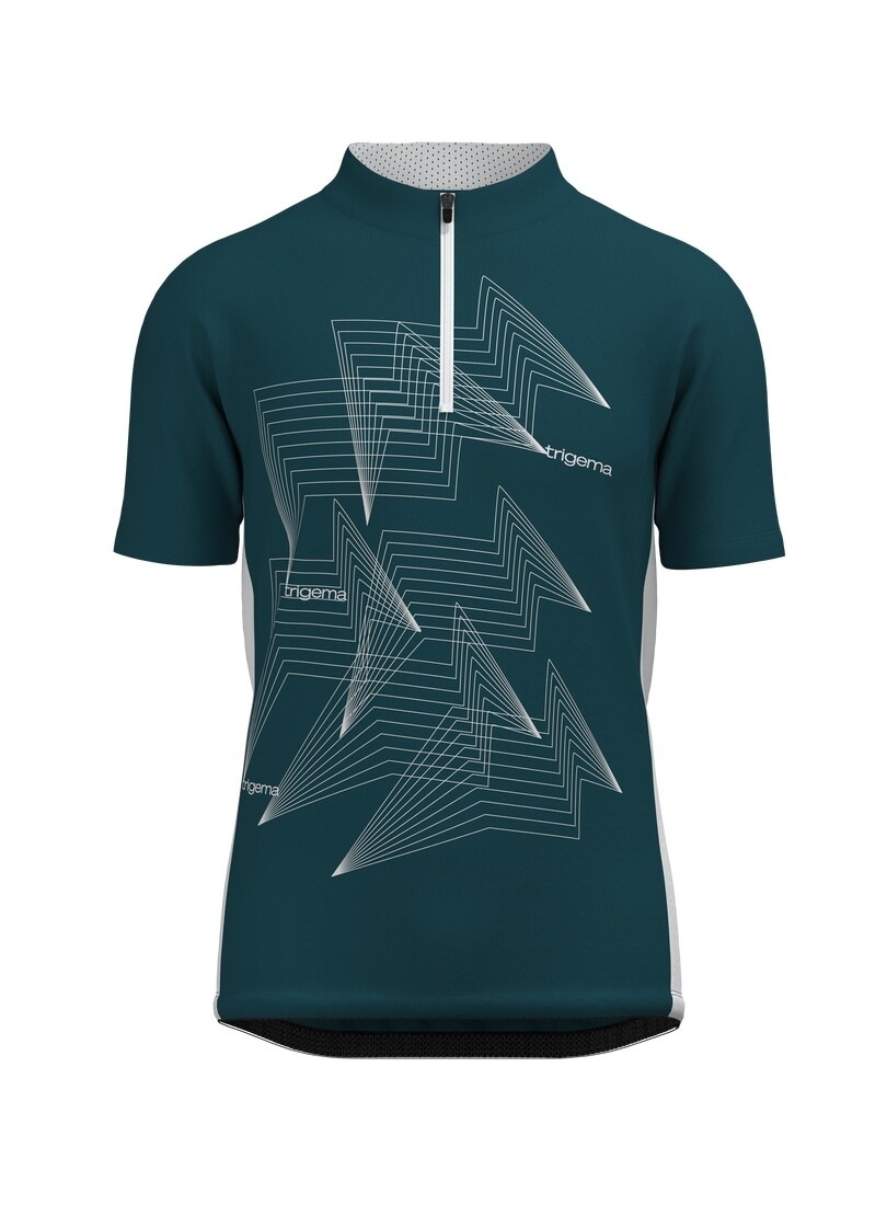 Trigema T-Shirt "TRIGEMA Fahrradjacke mit Spiralförmigen Design" 1 günstig online kaufen