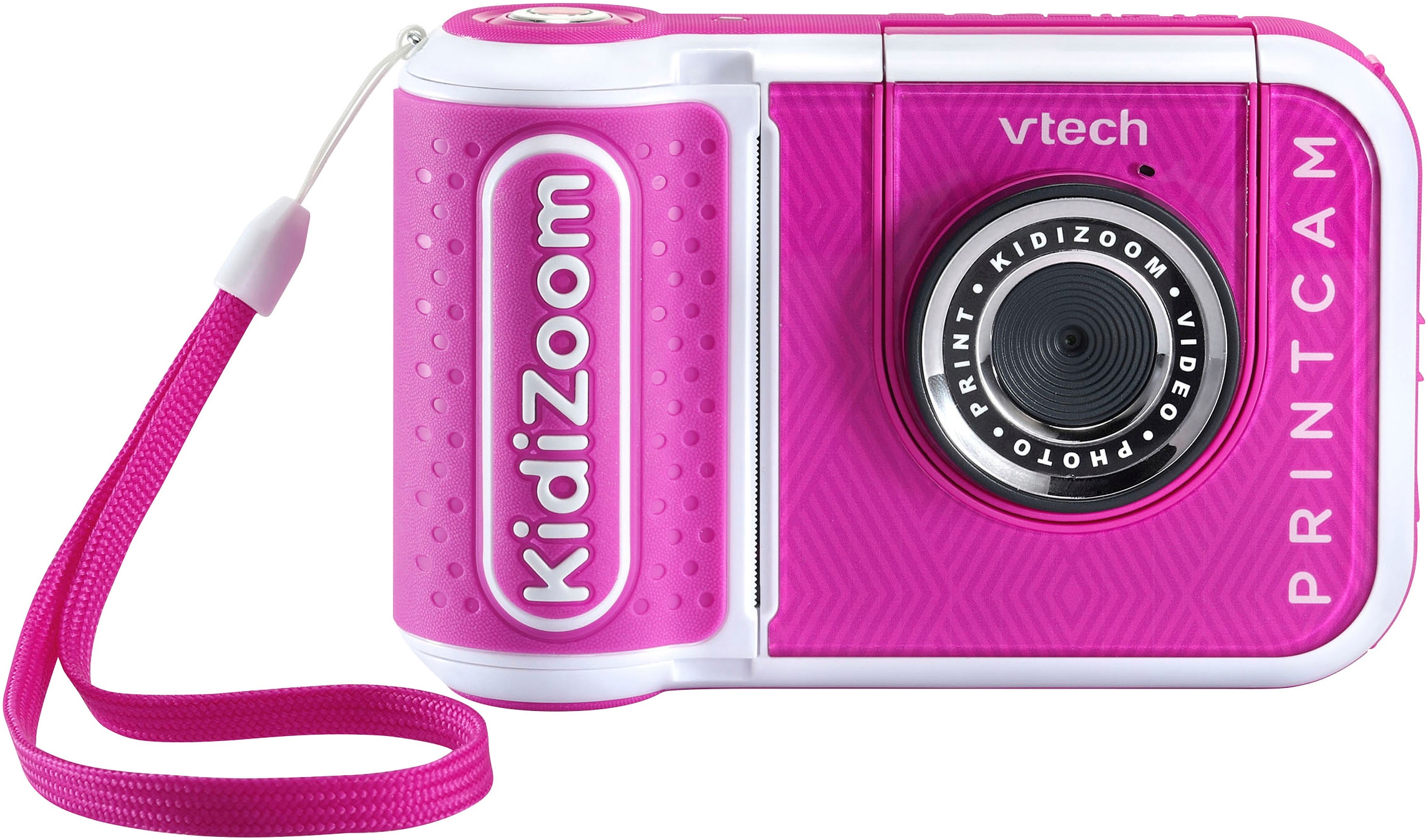 Vtech® Kinderkamera »KidiZoom Print Cam pink«, 5 MP, mit eingebautem Thermodrucker