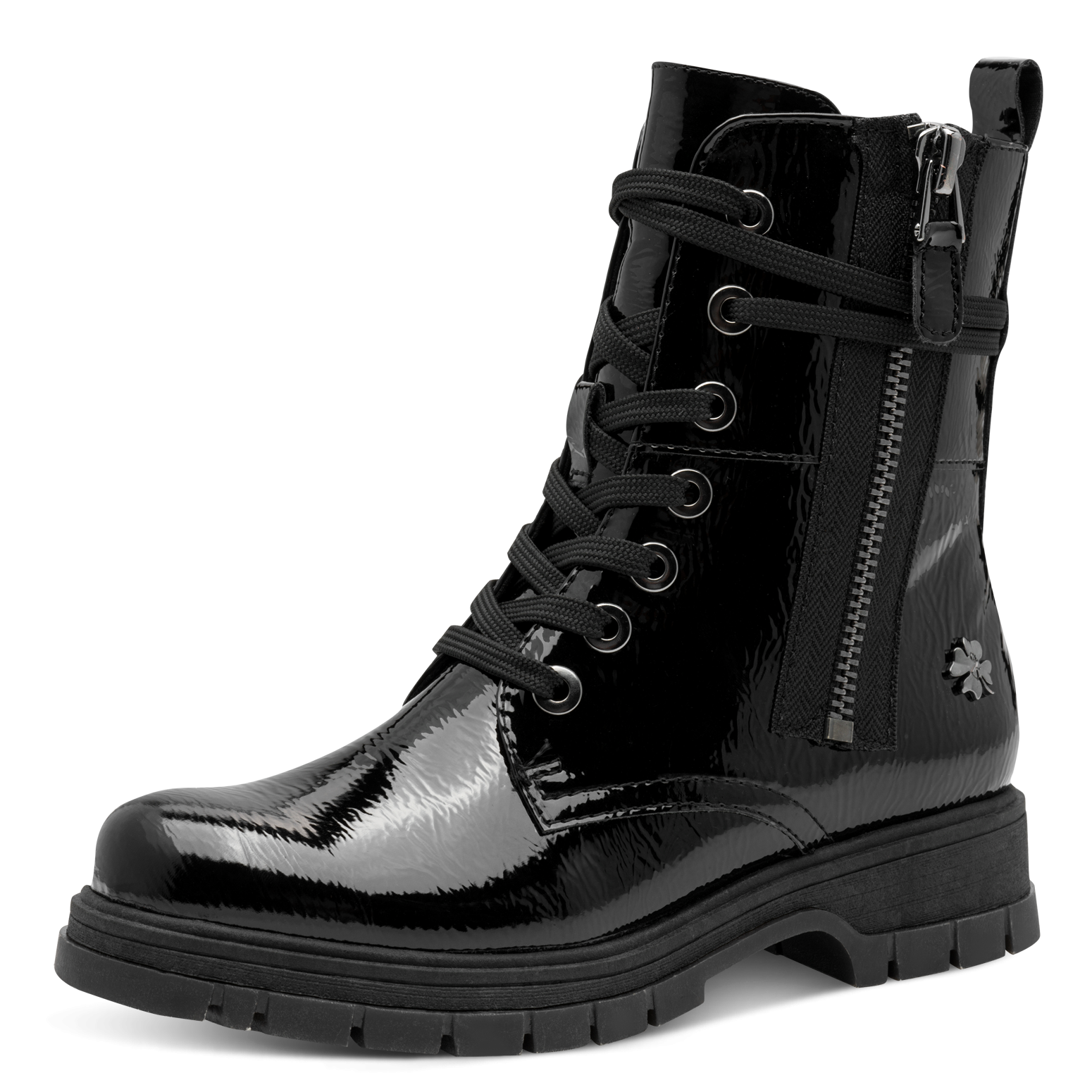 MARCO TOZZI by GMK Schnürboots, Blockabsatz, Schnürboots mit Zierreißversch günstig online kaufen