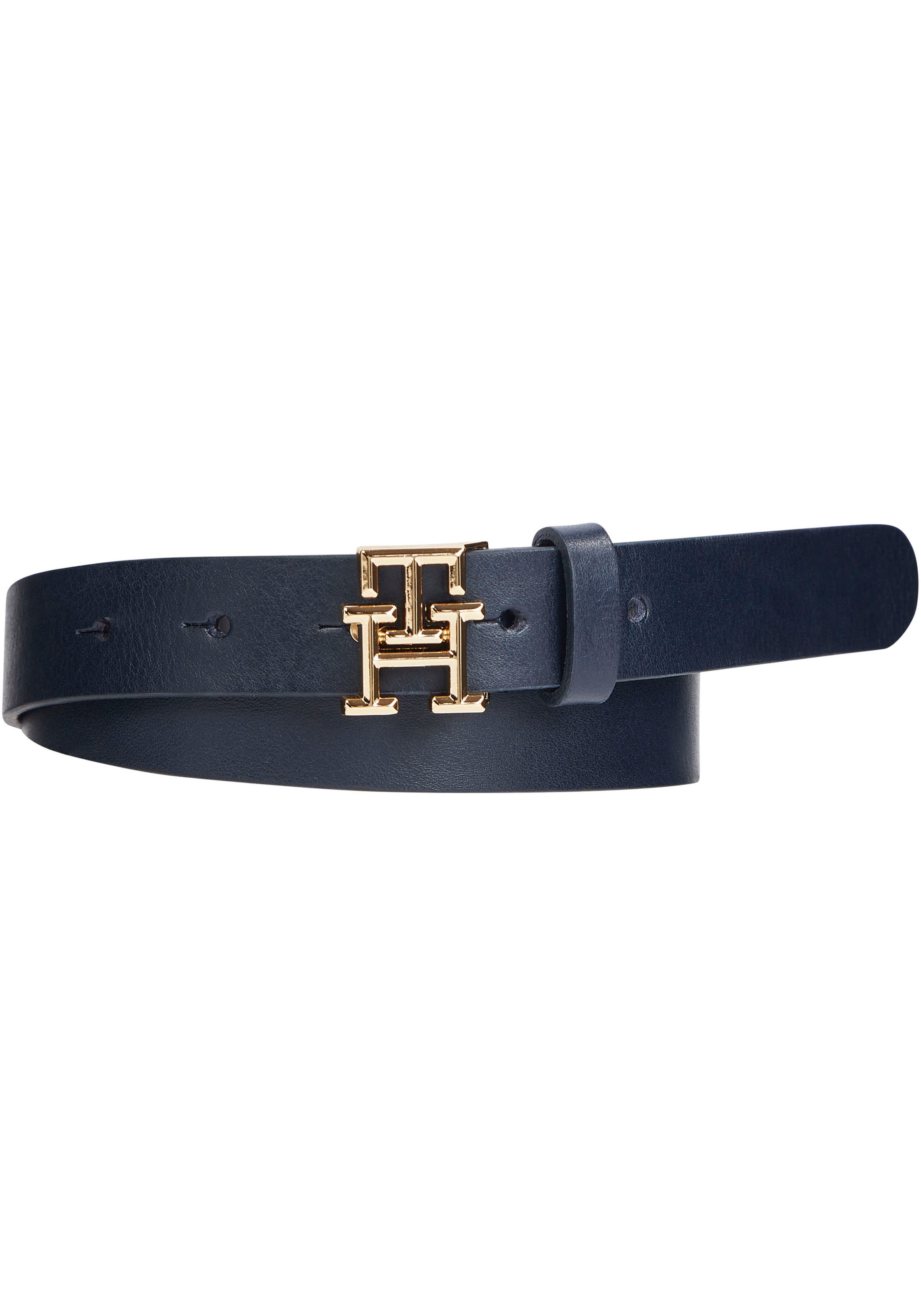 Thumbnail - Tommy Hilfiger Ledergürtel "TH LOGO 2.5", mit Monogramm- Schnalle