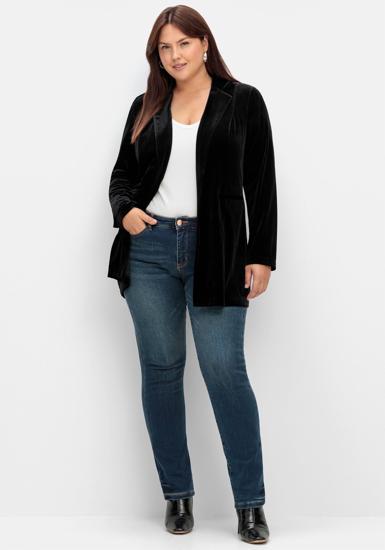 Sheego Jackenblazer "Jackenblazer" günstig online kaufen