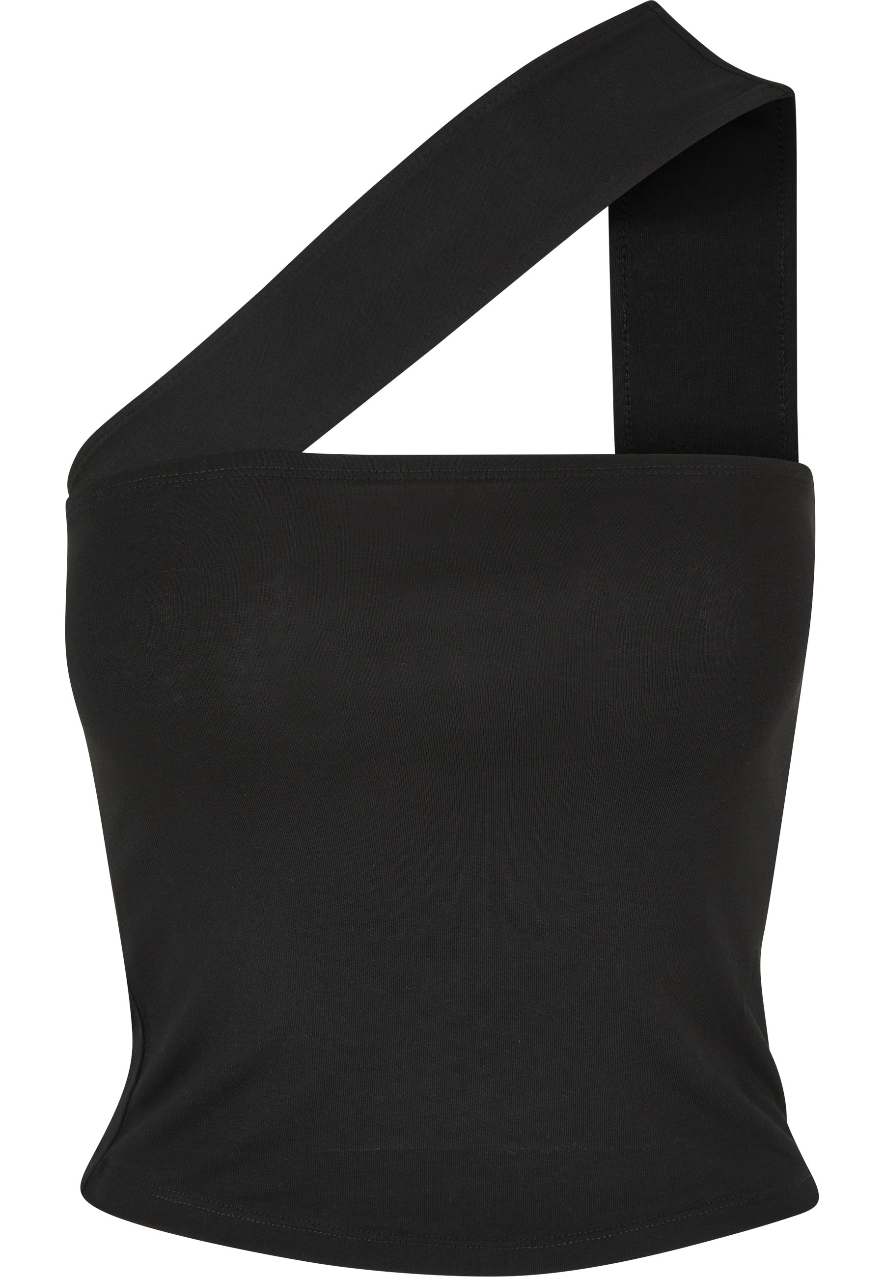 URBAN CLASSICS Tanktop »Urban Classics Damen Ladies One Strap Top« 1 Stk.