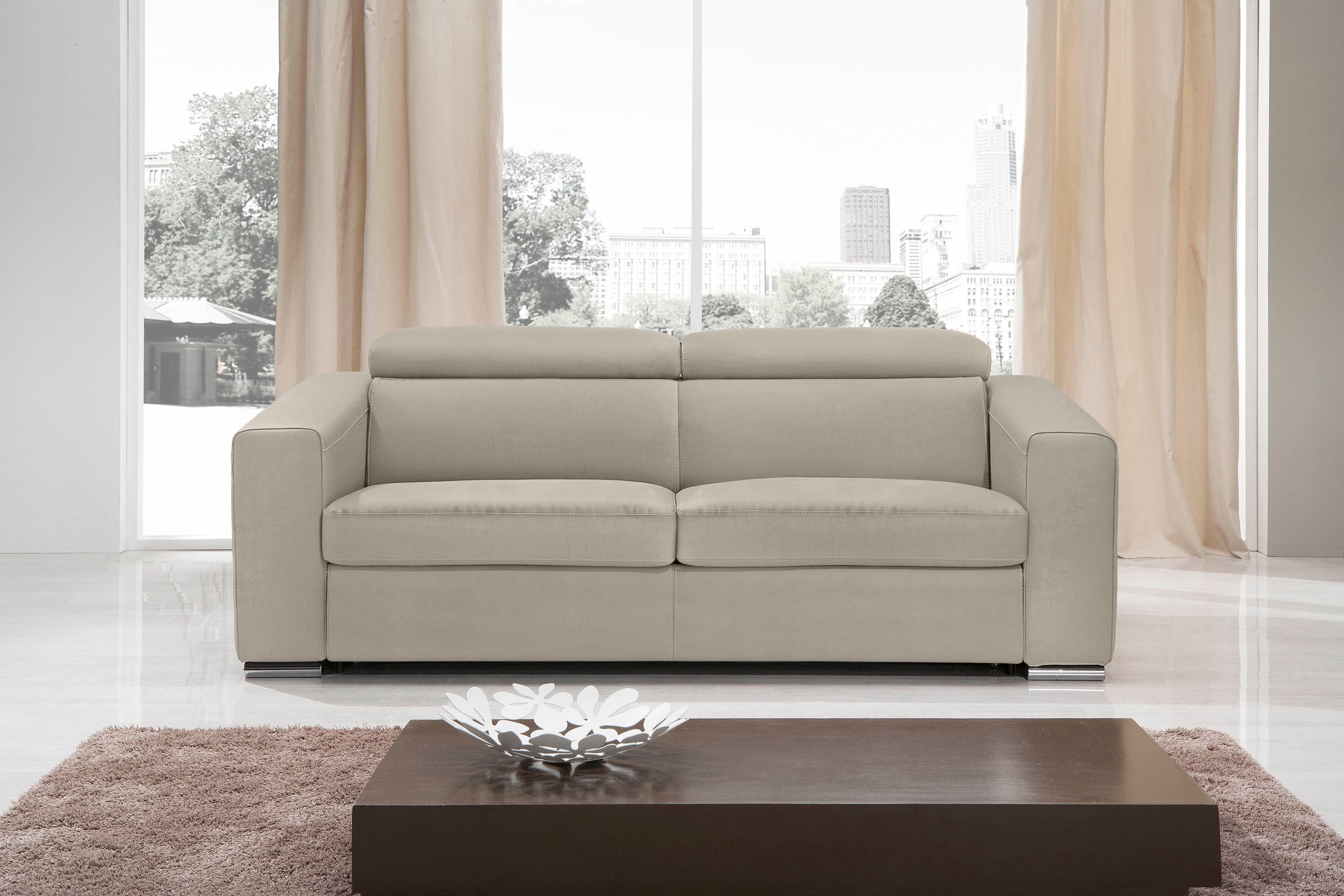 Egoitaliano Schlafsofa "Cabiria, Design und super Sitz- und Liegekomfort", günstig online kaufen