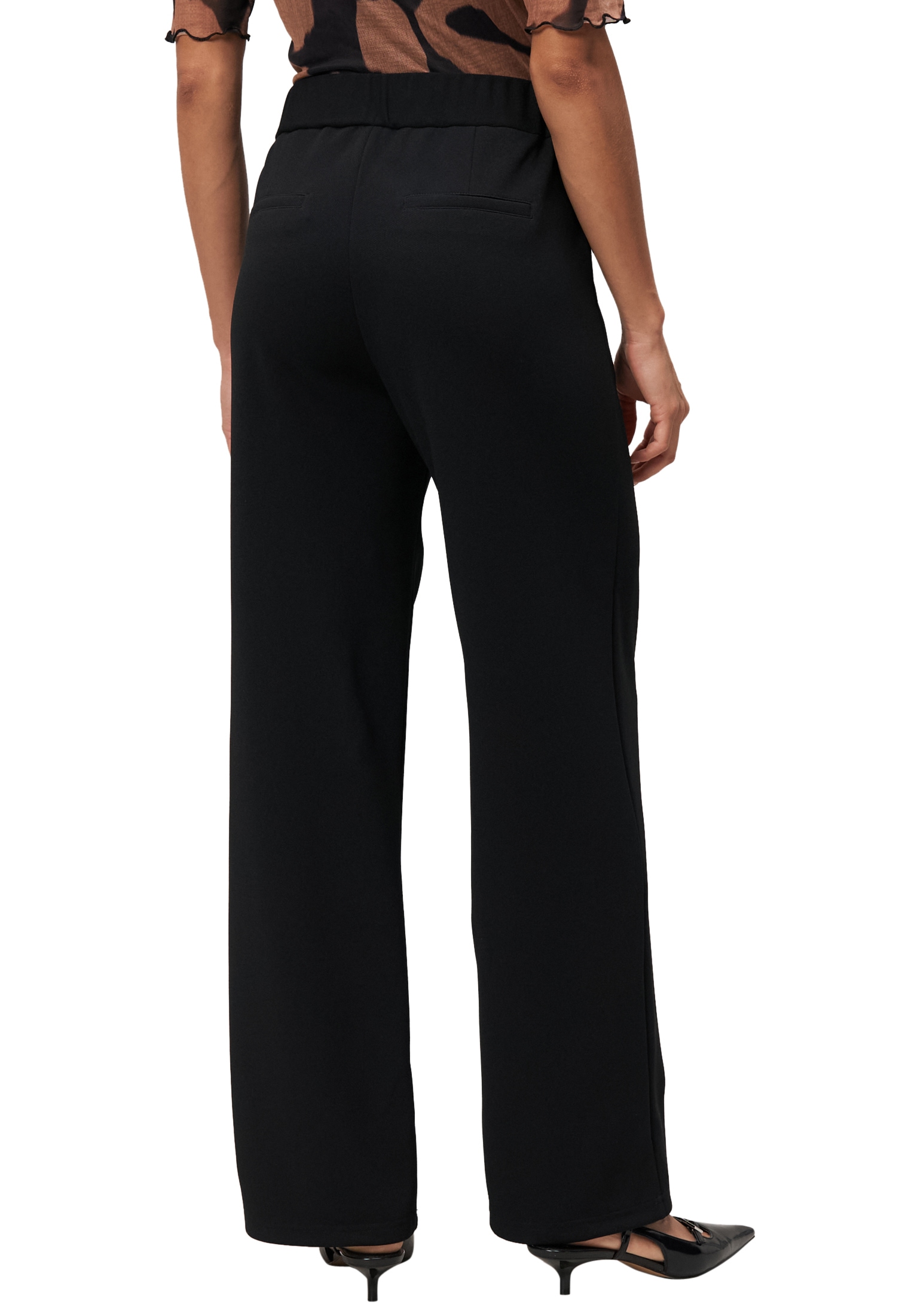 Zero Stoffhose »zero Stoffhose mit elastischem Bund 30 Inch«, Plain/ohne Details