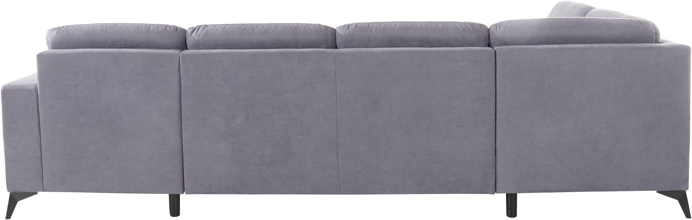 PLACES OF STYLE Wohnlandschaft »Lolland U-Form« Wahlweise mit Bettfunktion und Stauraum, auch mit abwischbarem Bezug