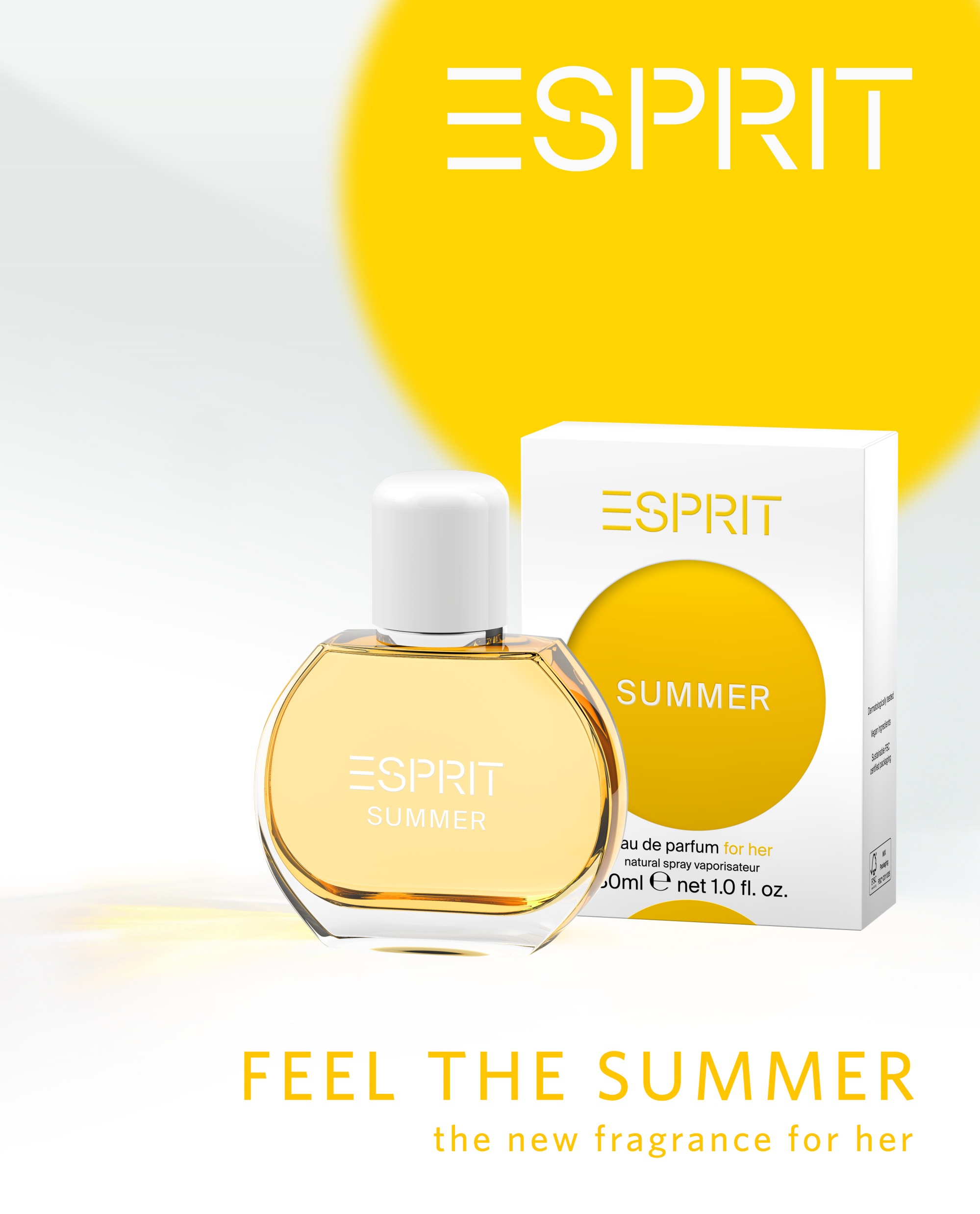 Esprit Eau de Parfum »ESPRIT SUMMER FOR HER EDP 30ml« blumiger Duft mit Apfel, Mandarine, Vanille und Mandel.