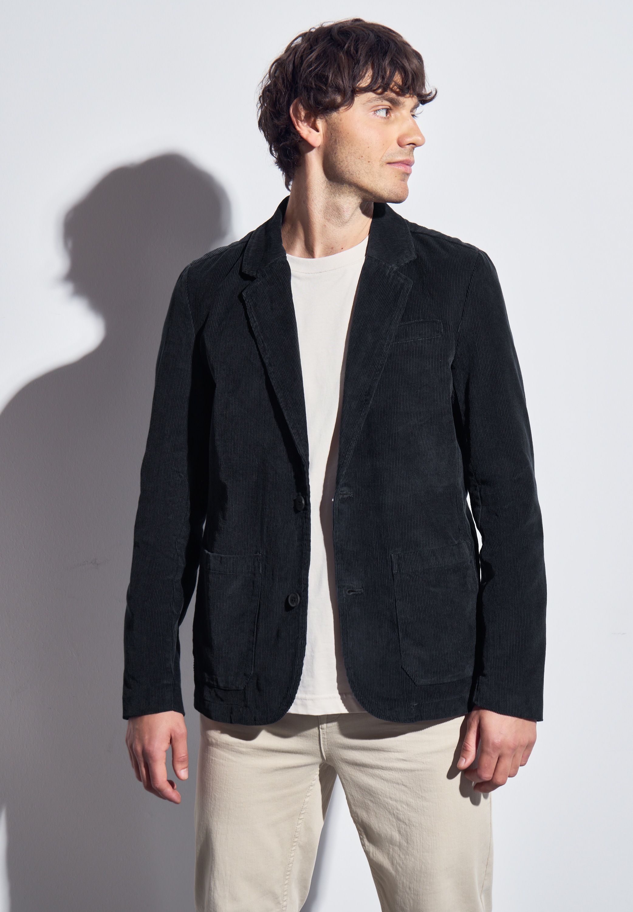 STREET ONE MEN Sakko, in Cord-Optik günstig online kaufen