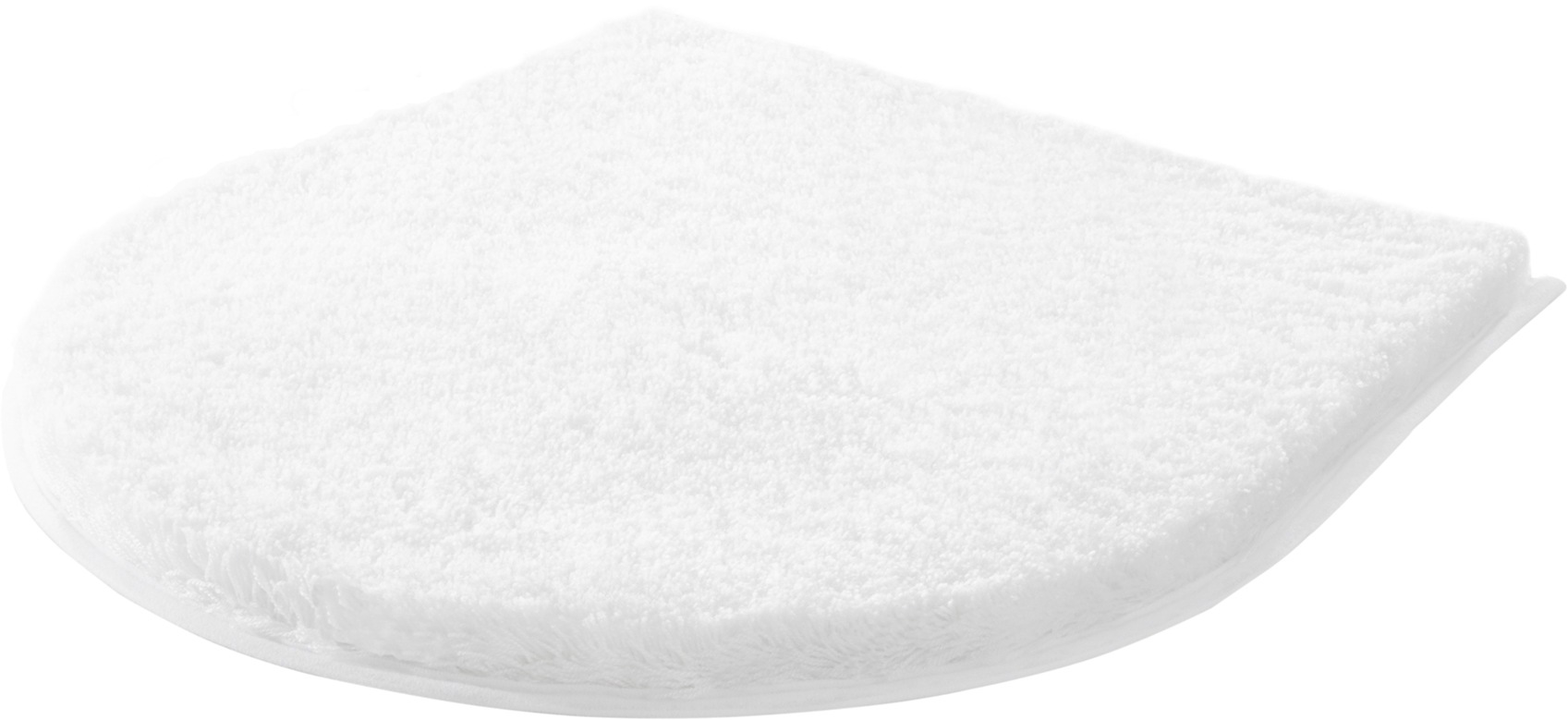 Badematte GRUND, H:27mm, weiß, Polyacryl, Badematten, "Melange", besonders dichter Flor