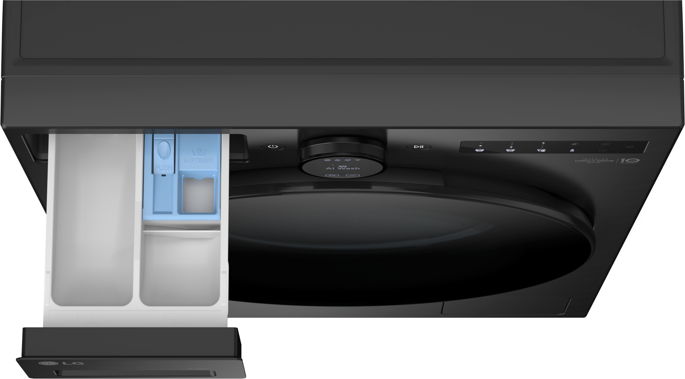 LG Waschmaschine »F4WX803YB«, 13 kg, 1400 U/min, Sicherheitsglastür