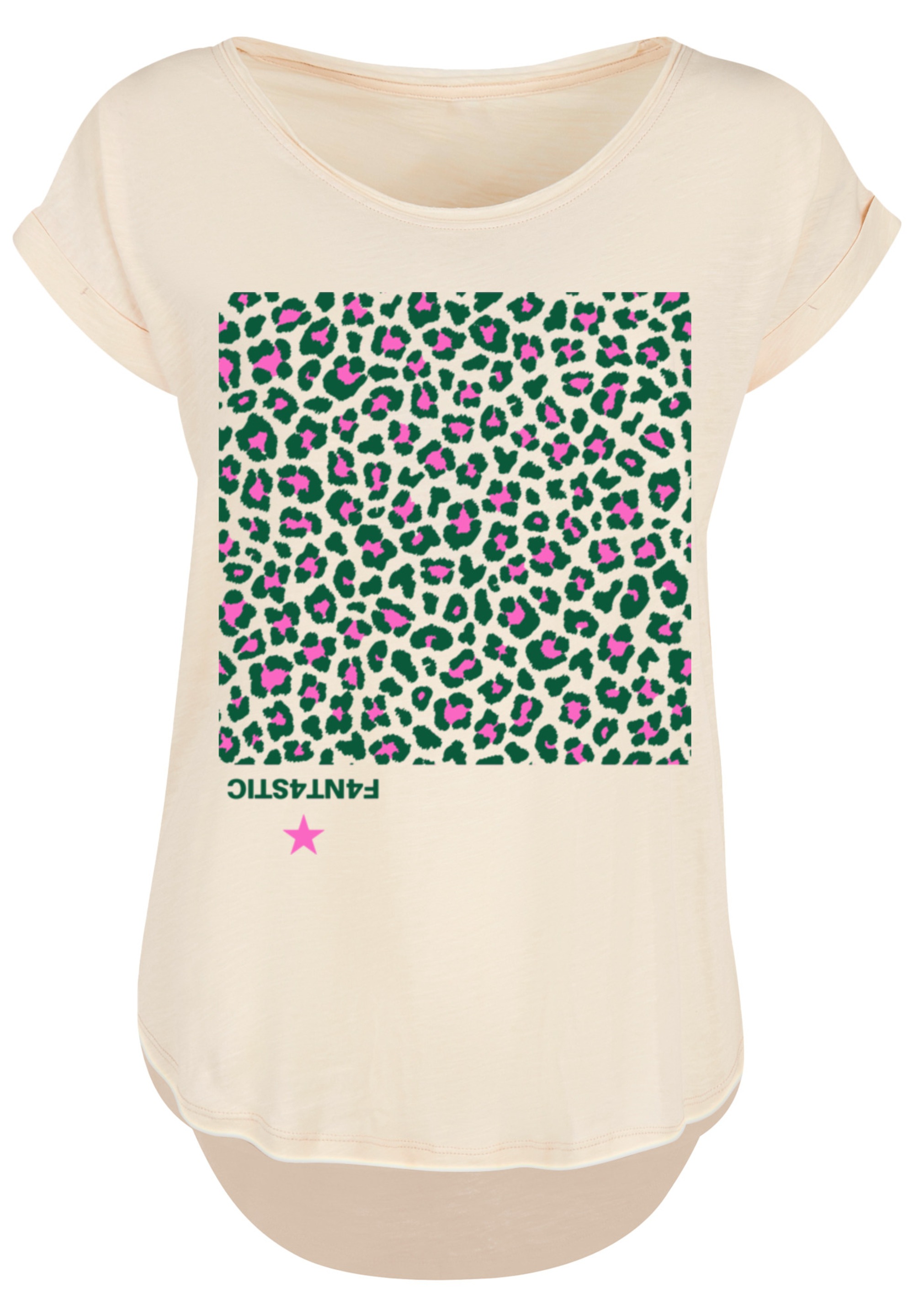F4NT4STIC T-Shirt »Leo Grün«, Print