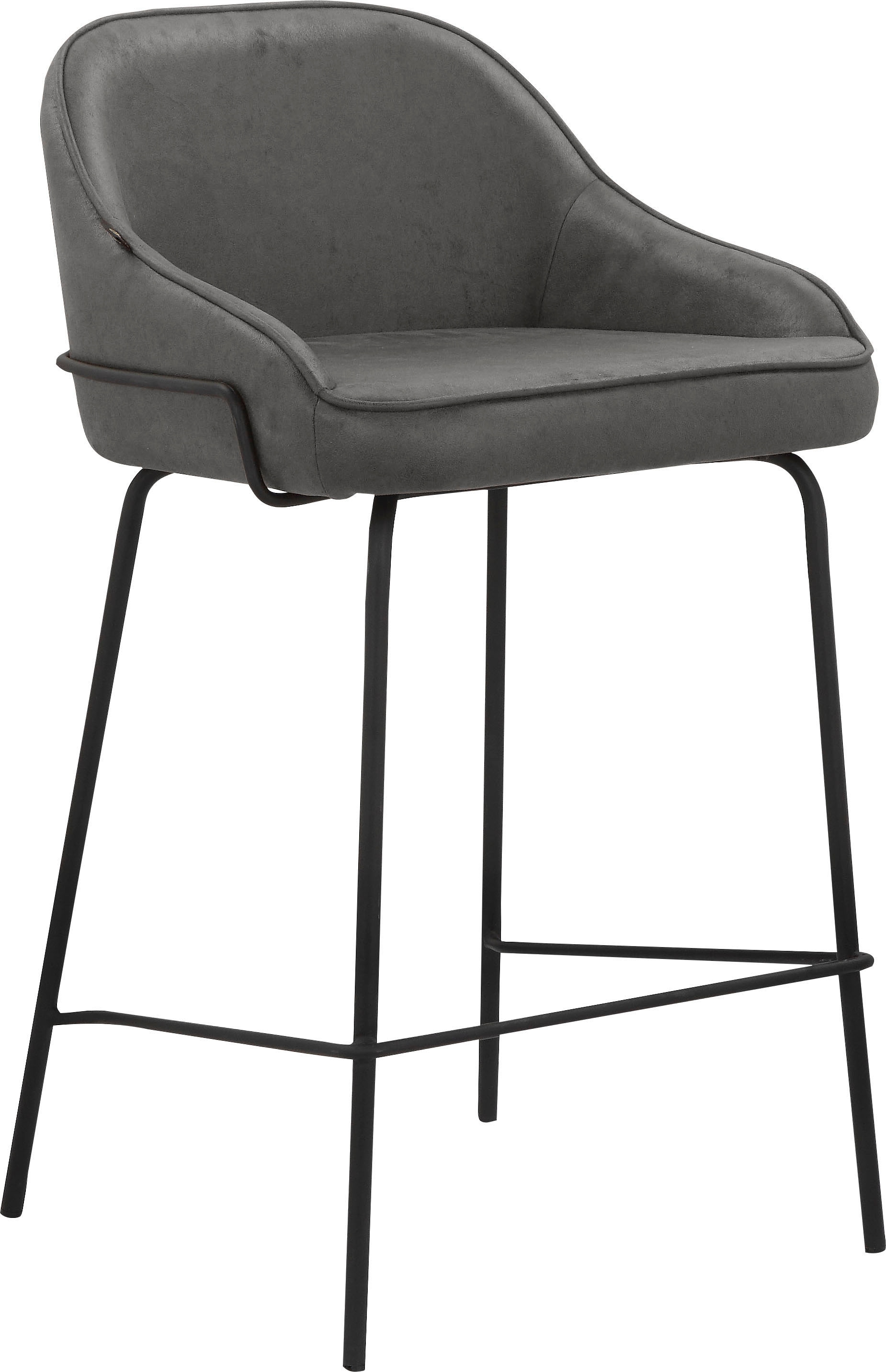 OTTO home 4-Fußstuhl "Puant" () 2 Stk.mit Stoff aus Polyester/recyceltem Polyester, Sitzhöhe 65 cm