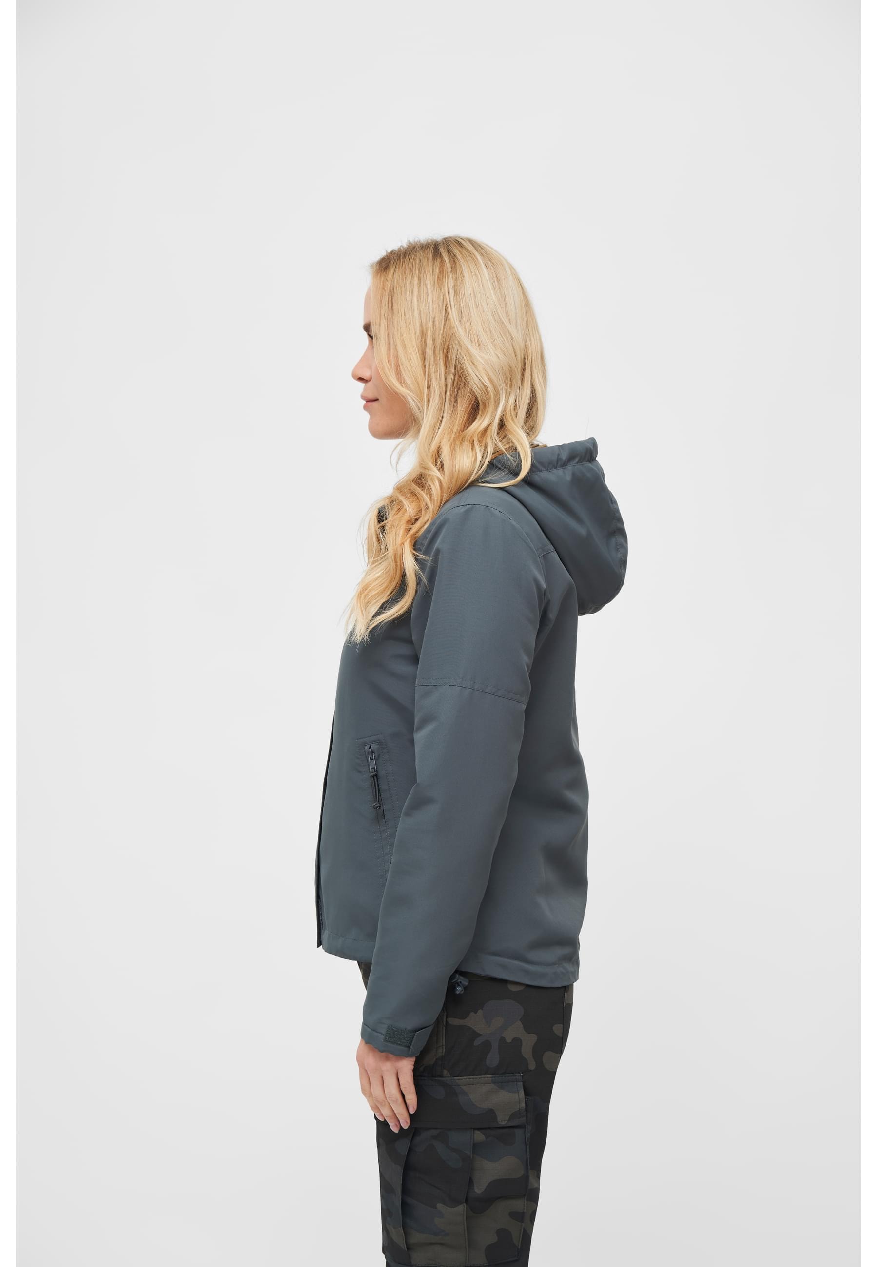 Brandit Allwetterjacke »Brandit Damen Ladies Windbreaker Frontzip«, (1 St.), mit Kapuze