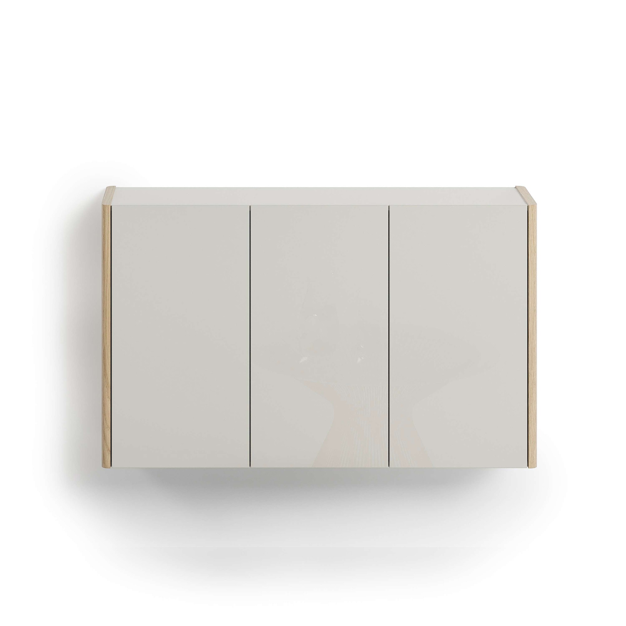 Home affaire Hängeschuhschrank »DILLON, Schuhschrank,Schuhkommode, Schuhregal, Schuhkipper« 1 Stk. tlg. Breite 141 cm, hängend, 3 Türen, Hochglanz lackiert, Made in Italy