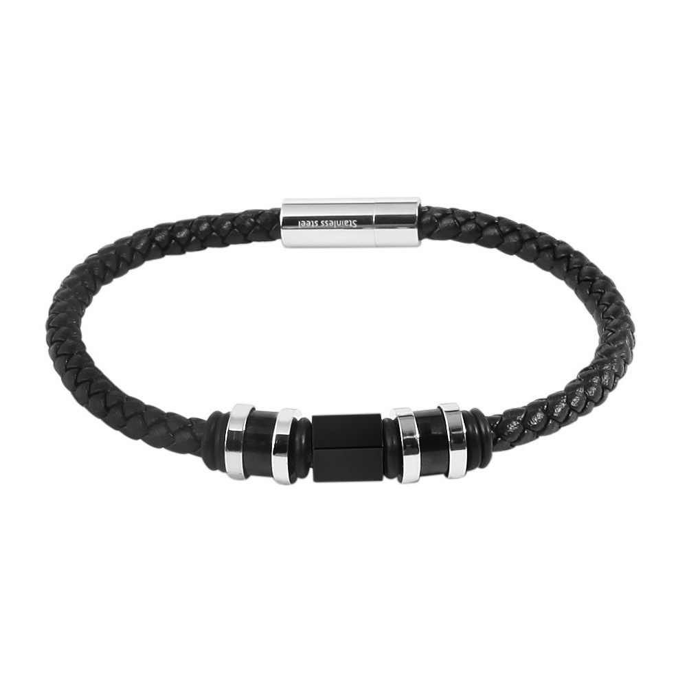 Adelia´s Armband »Unisex Armband – Lederarmband aus Leder 21,5 cm« Eine schöne Geschenkidee für jeden Anlass