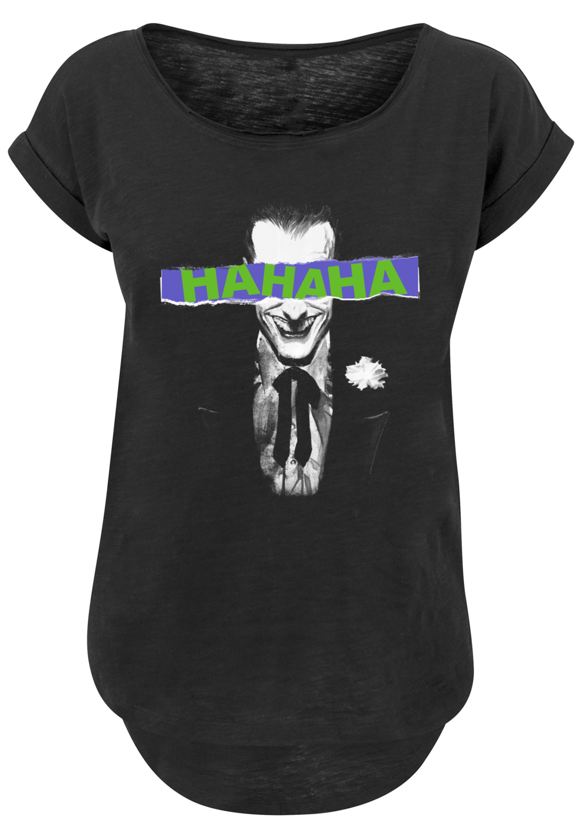 F4NT4STIC T-Shirt »DC Comics Batman The Joker Ha Ha Ha«, Print