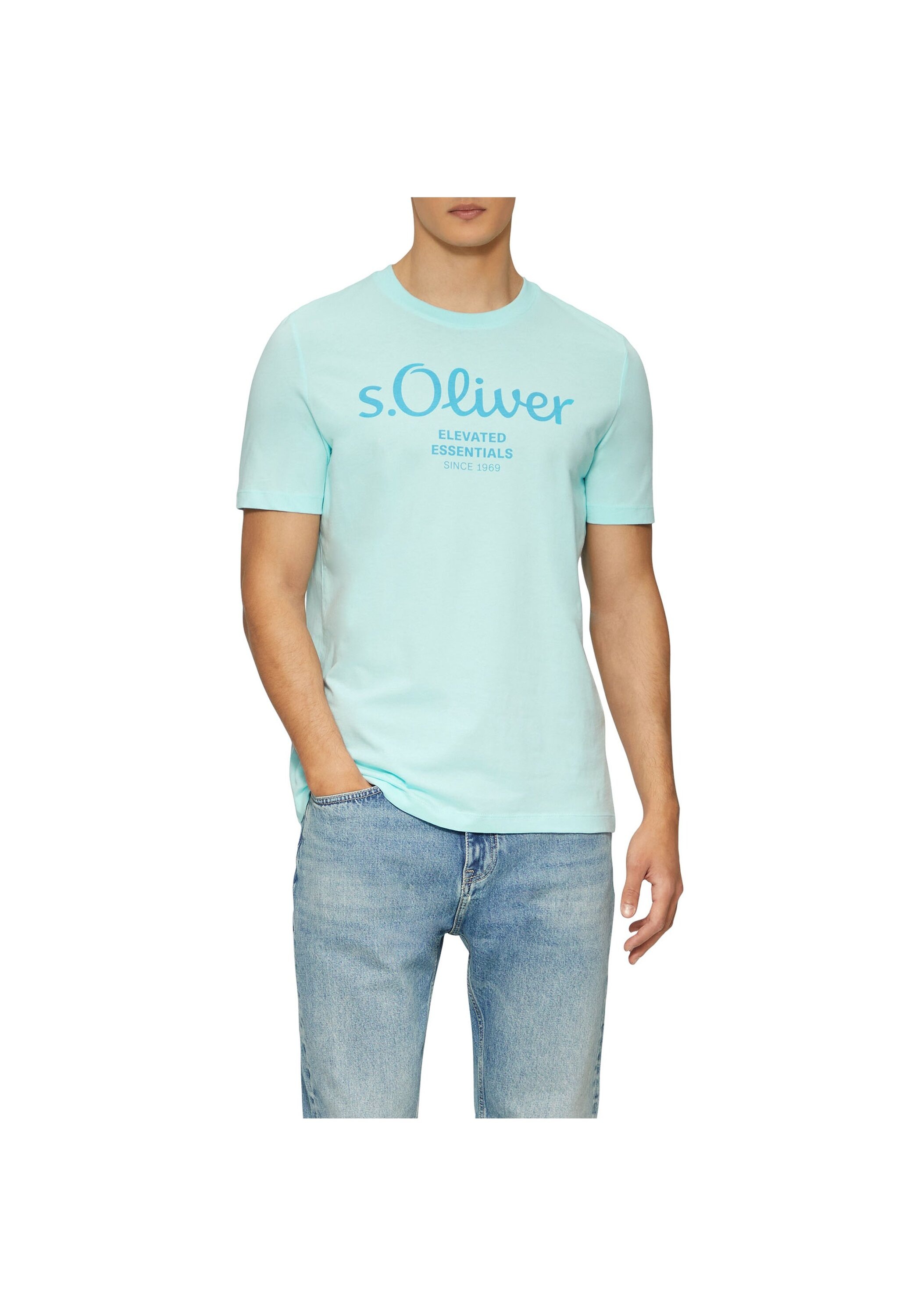 s.Oliver T-Shirt »T-Shirt Logo T-Shirt 4er Pack«