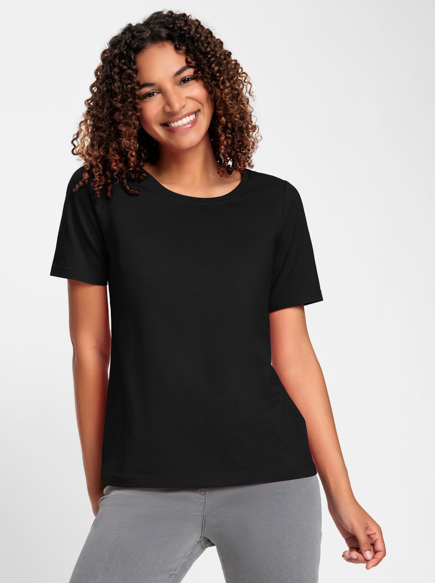 Casual Looks Kurzarmshirt "Kurzarm-Shirt" 1 Stk.