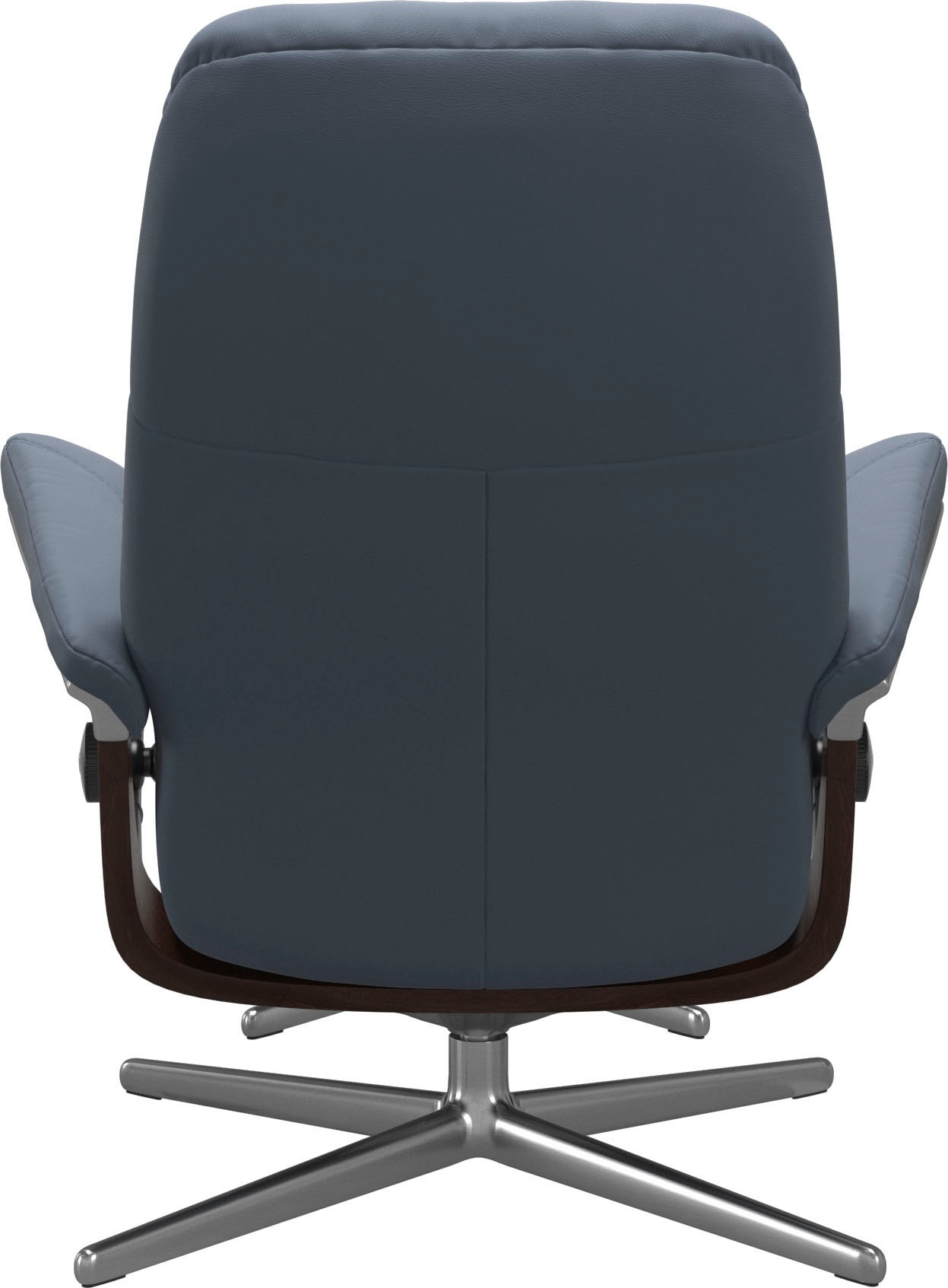 Stressless® Fußhocker »Consul«, mit Cross Base, Größe S, M & L, Holzakzent Braun