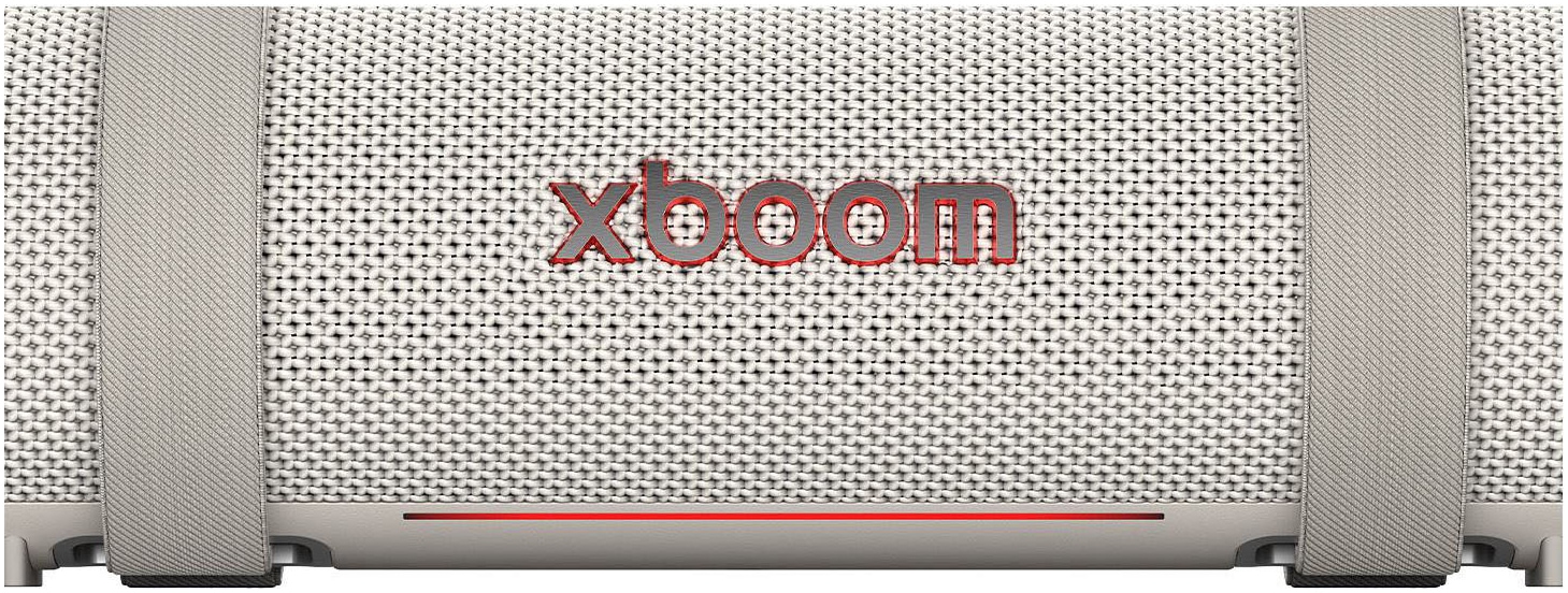 LG Bluetooth-Speaker »xboom GRAB« 1.1 (Bluetooth Apple Siri | Beleuchtungseffekte | EQ Modi | Extra Bass | Google Assistant | Lautstärkeanpassung | Multipoint Anbindung | Wireless Party Connect 30 W)