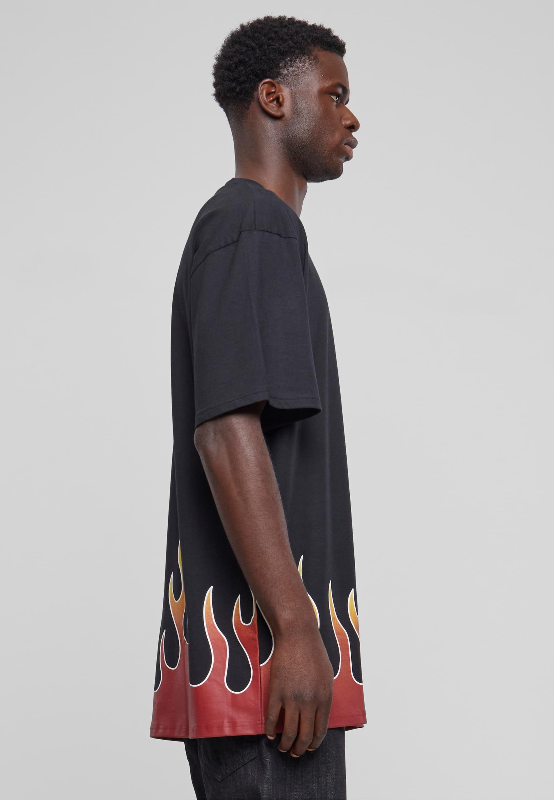Karl Kani T-Shirt »Karl Kani Herren KM233-002-1 KK Small Signature Flame Tee«, (1 tlg.)