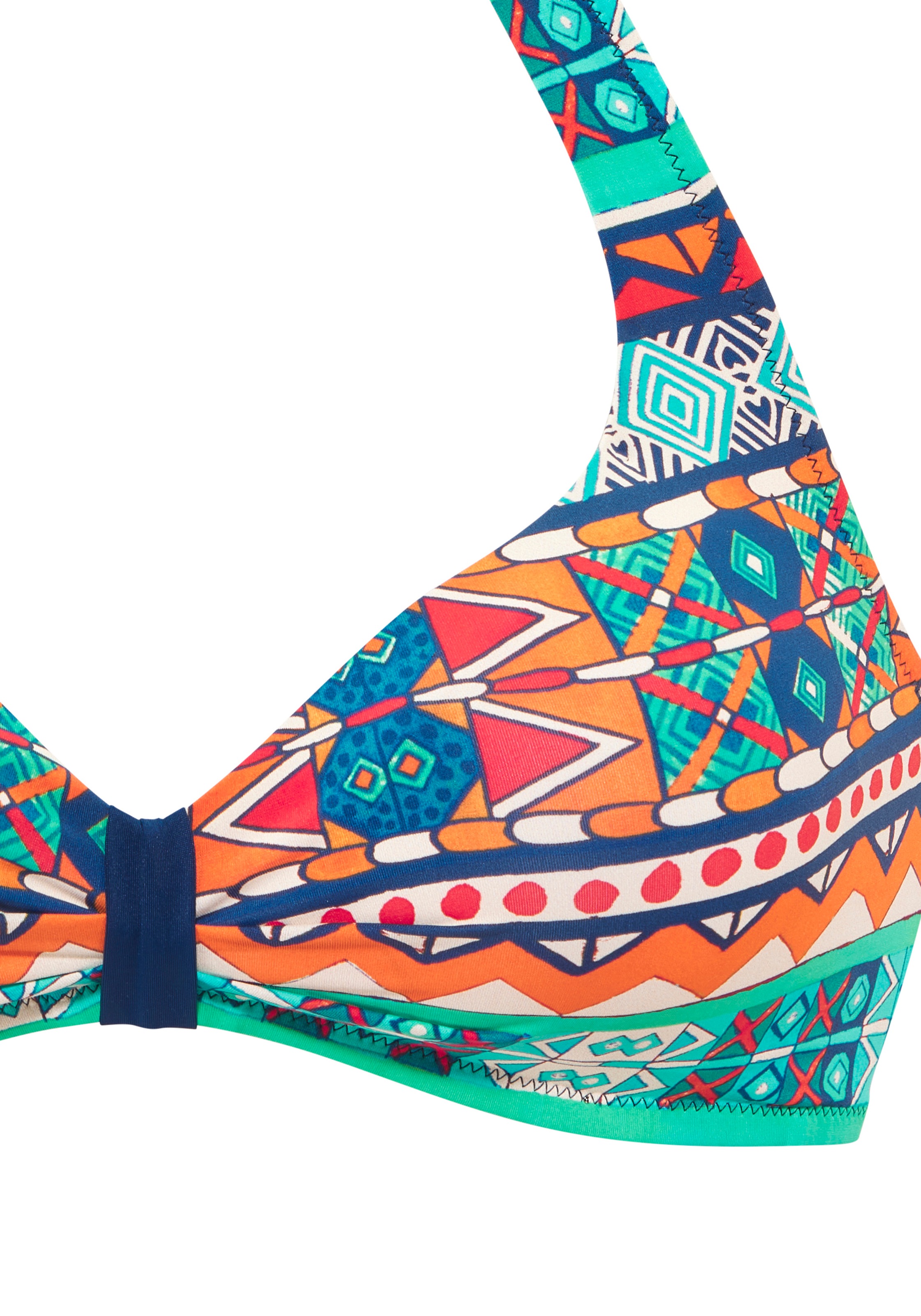 Buffalo Triangel-Bikini mit farbenfrohen Design