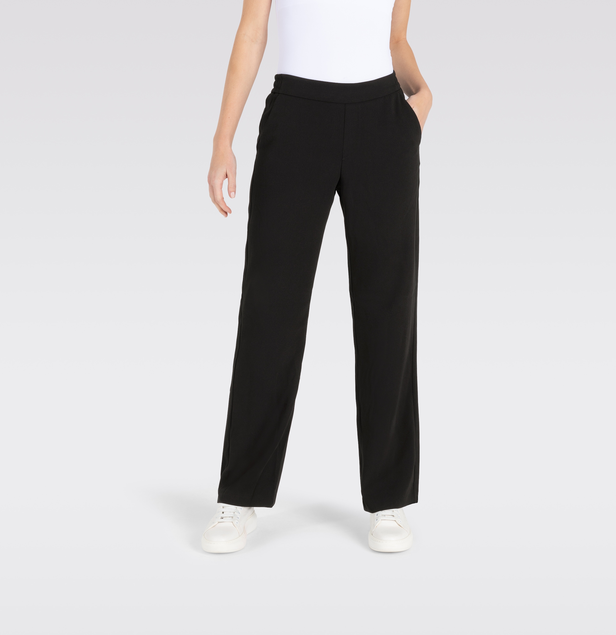 MAC Bootcuthose »CHIARA«, Bootcut-Form in figurbetonter Form