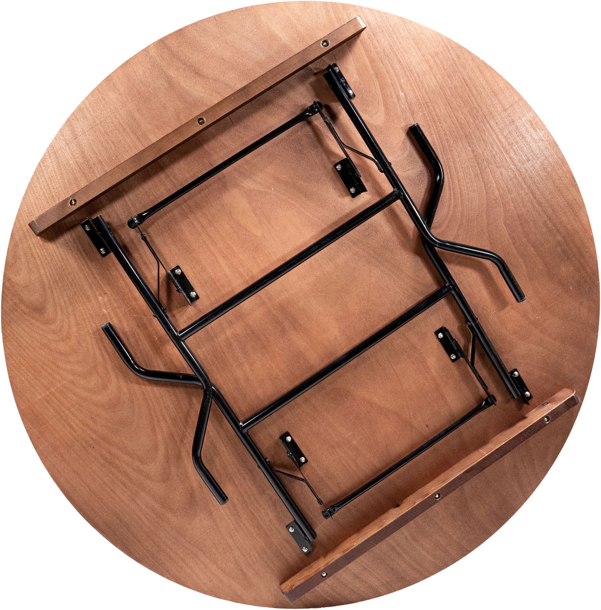 Essentials Klapptisch »Bankettisch/Klapptisch«, (Packung, 1 St.), Holz rund