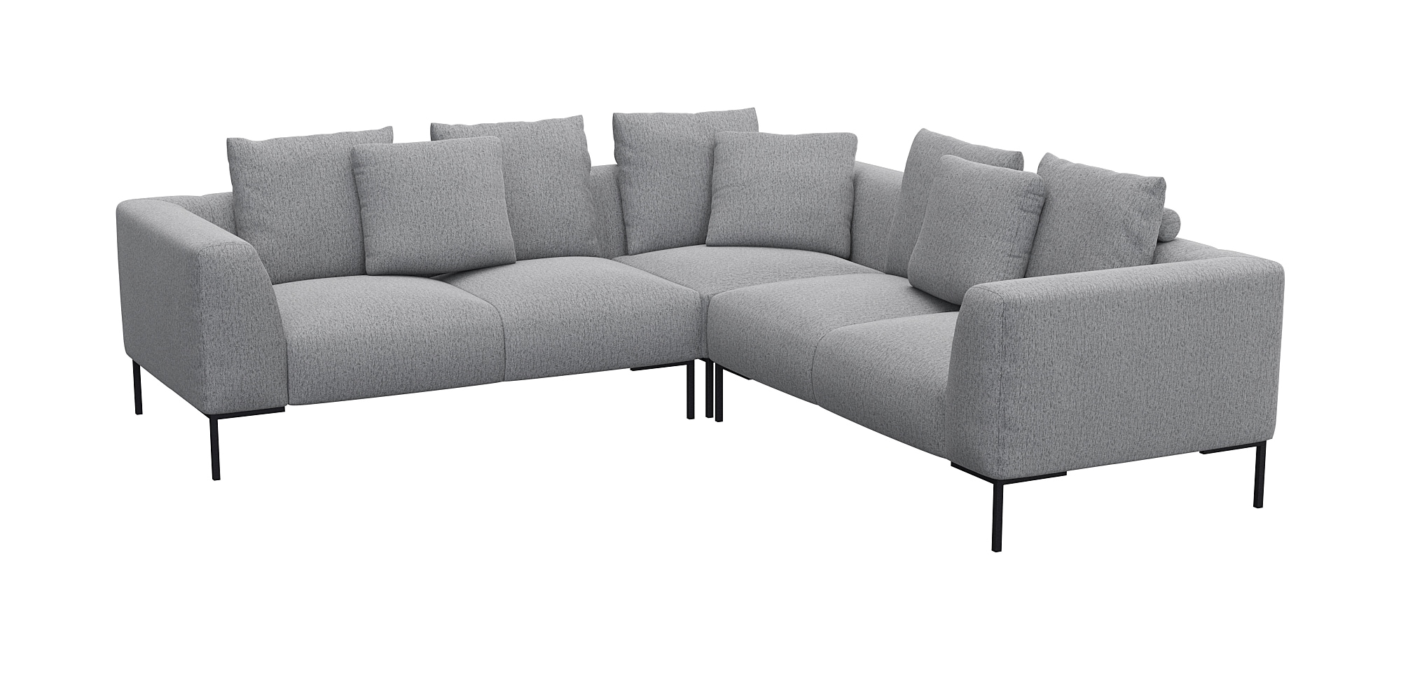 FLEXLUX Ecksofa "Sava, gleichschenklig, bequem mit hohem Sitzkomfort", Tasc günstig online kaufen