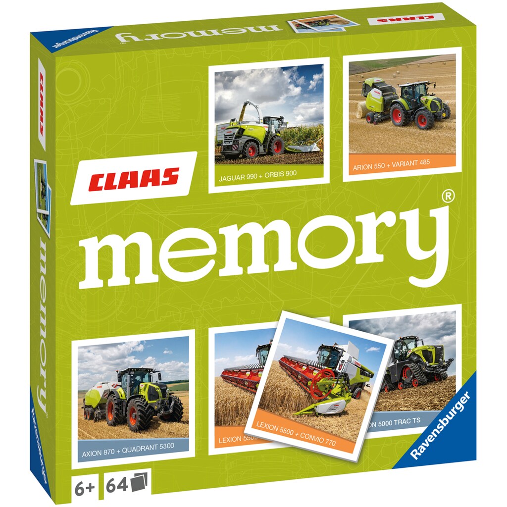 Ravensburger Spiel »CLAAS memory®«, Made in Europe, FSC® - schützt Wald - weltweit
