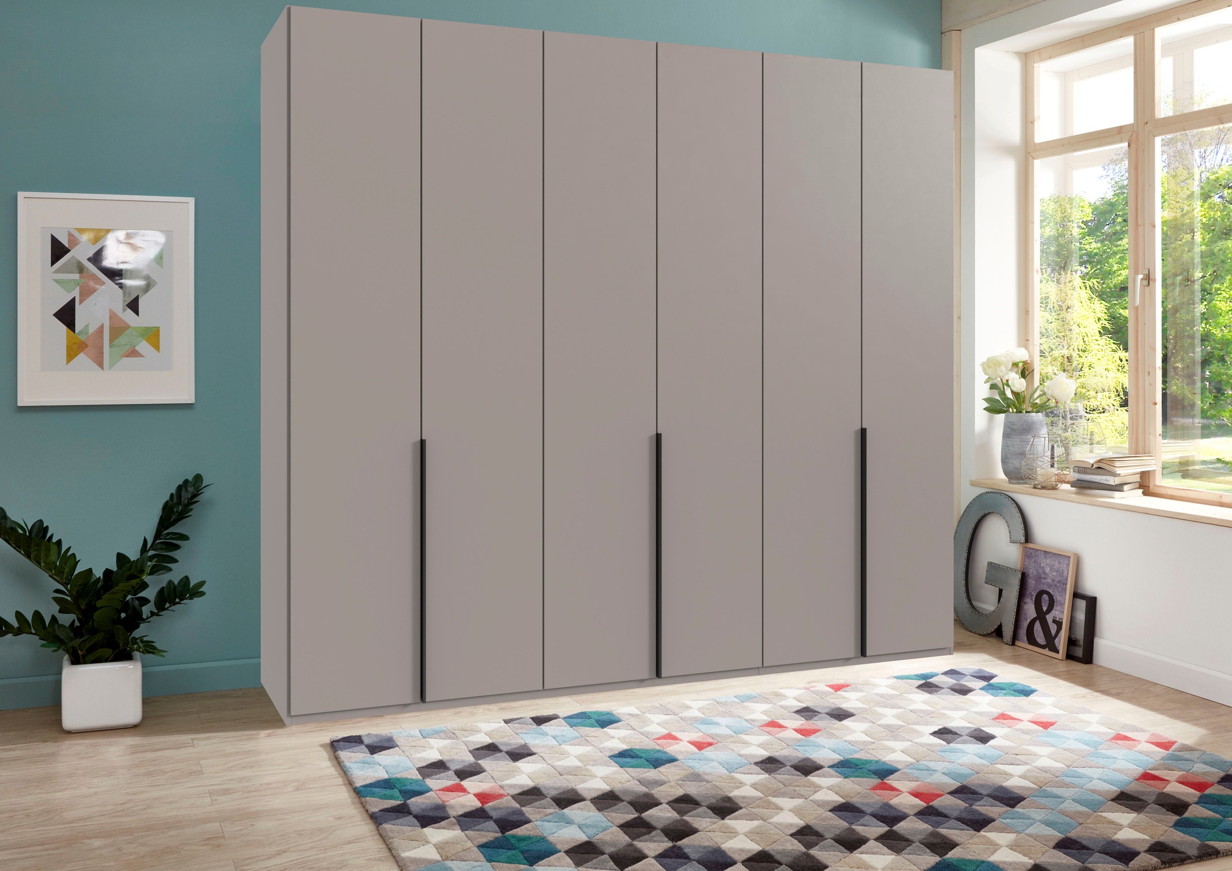 Wimex Kleiderschrank "Mugano,in 8 Breiten,3 Höhen,2 Tiefen, viele Farben, M günstig online kaufen