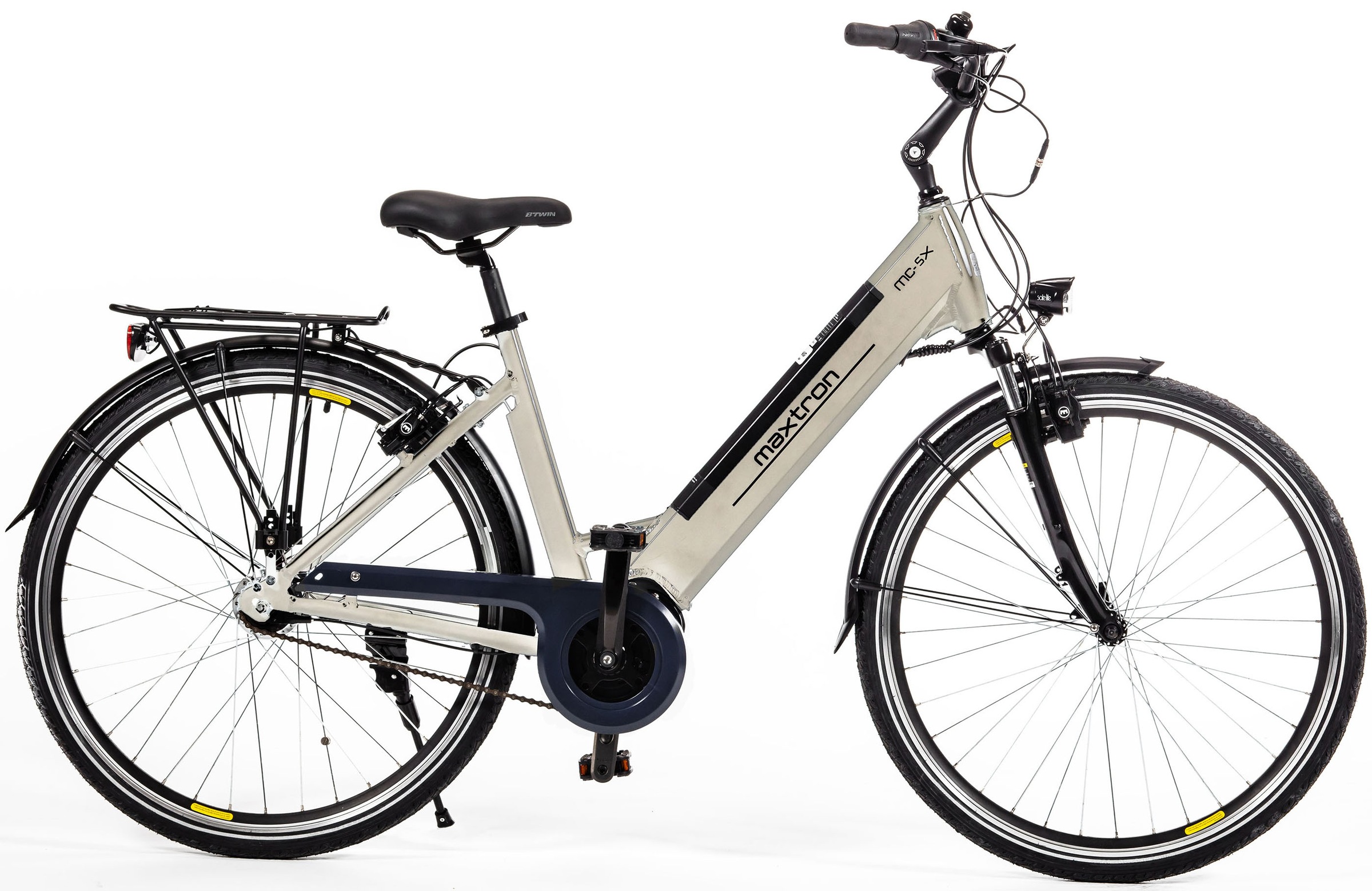 Maxtron E-Bike "MC 5X", 7 Gang, Shimano, Nexus, Mittelmotor 250 W, Pedelec, Elektrofahrrad für Damen u. Herren