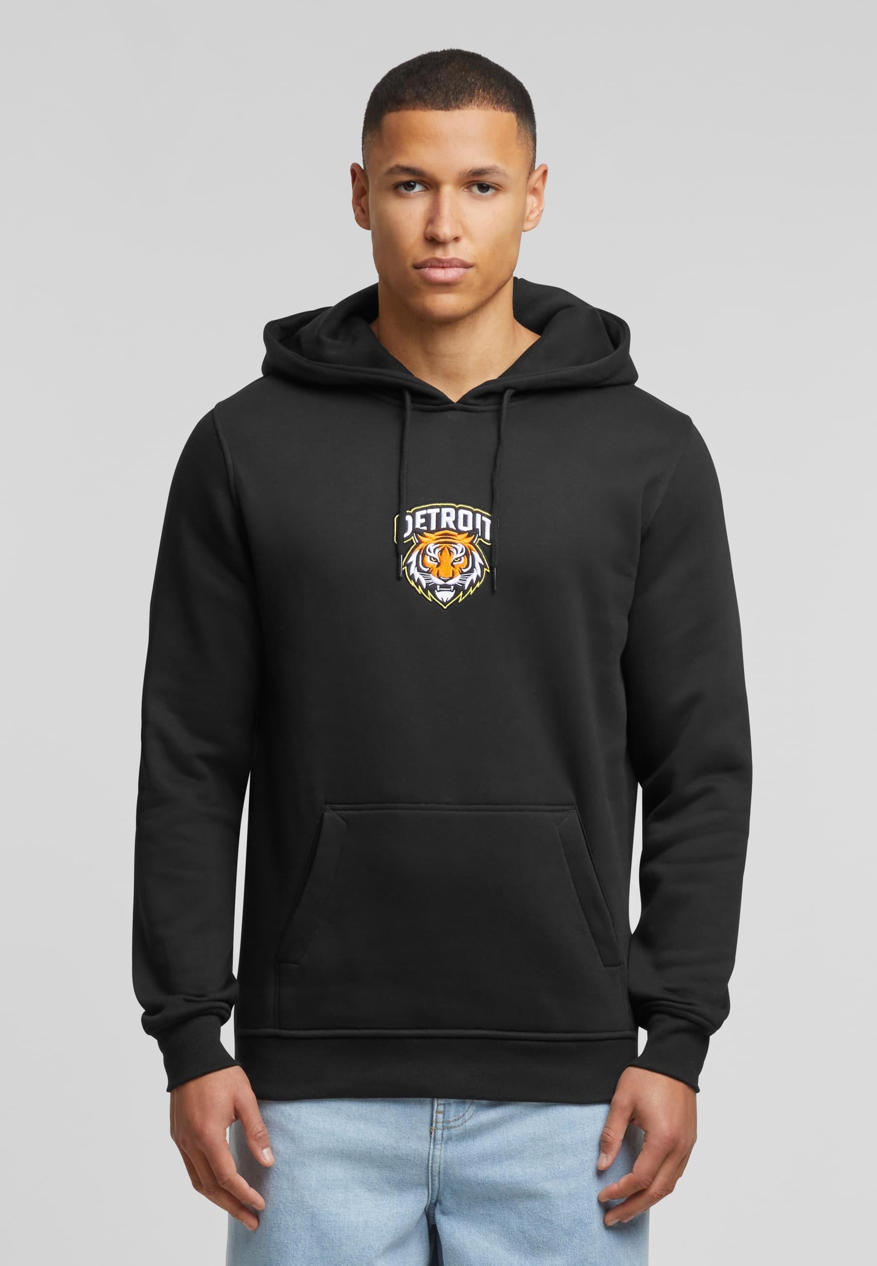 MisterTee Kapuzensweatshirt »MisterTee Detroit Tiger Head Hoody«, (1 tlg.)