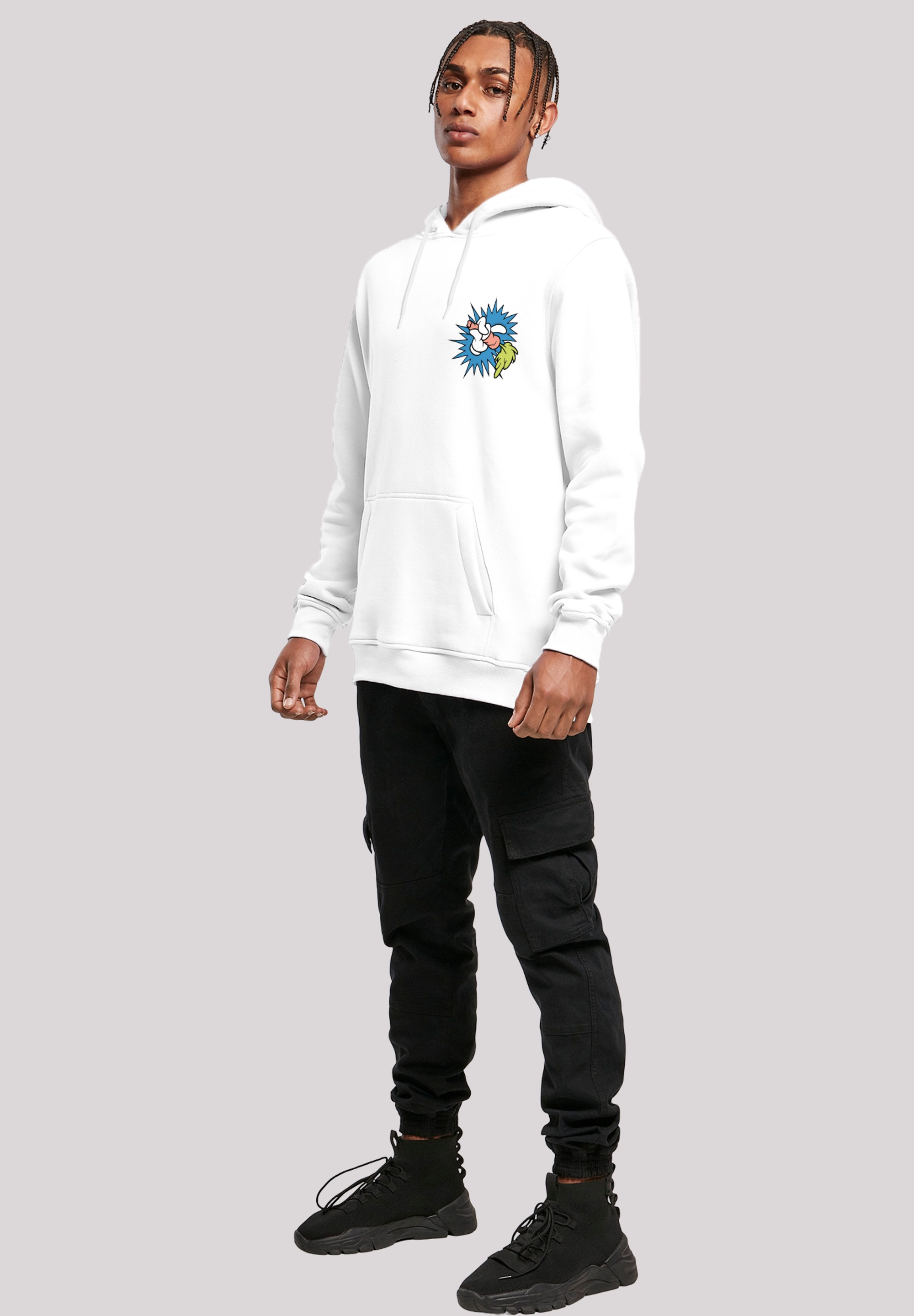 F4NT4STIC Kapuzenpullover »Looney Tunes Bugs Bunny Carrot Breast Print«, Print