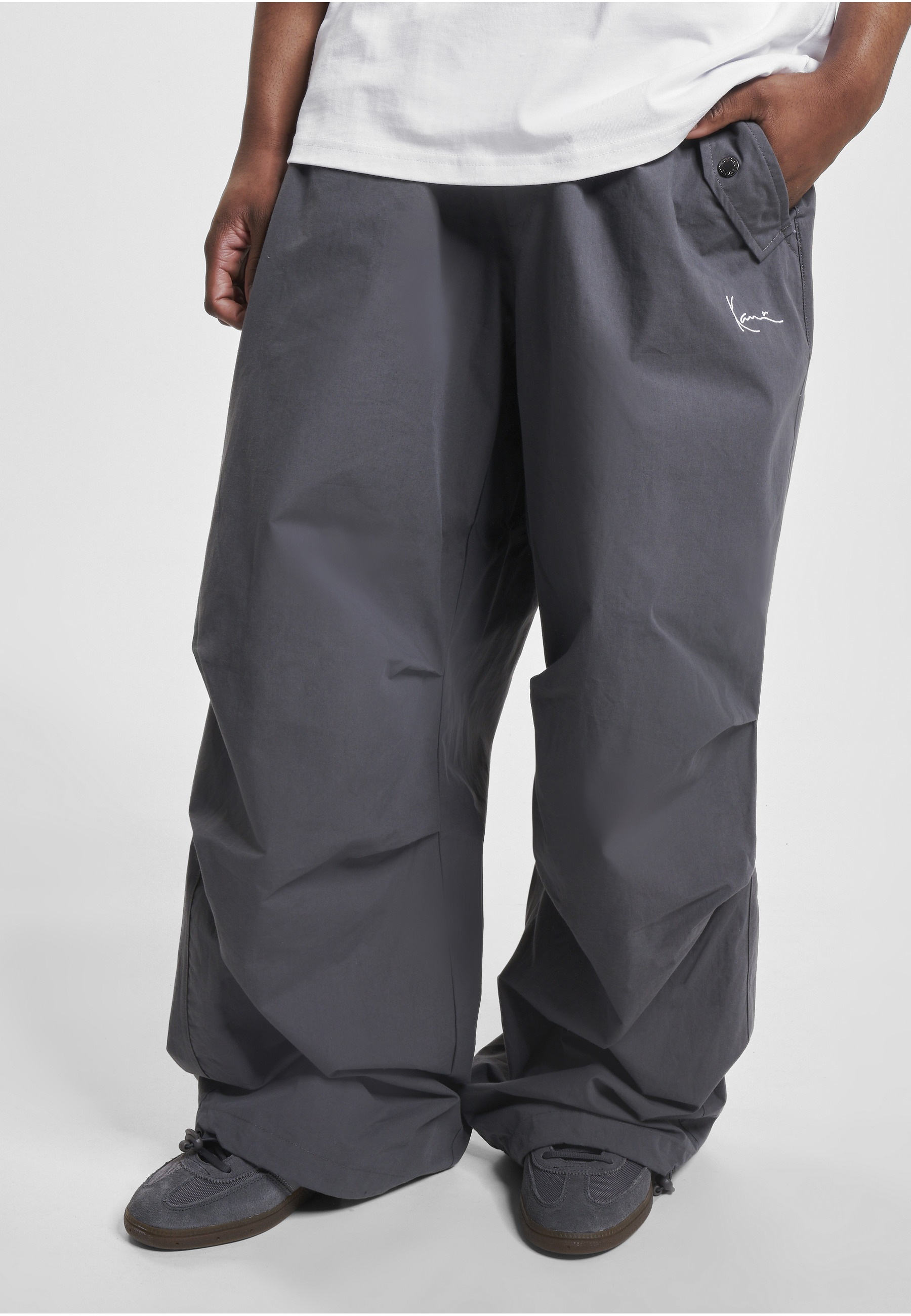Karl Kani Stoffhose »Karl Kani Herren KM234-070-1 Small Signature Parachute Pants«