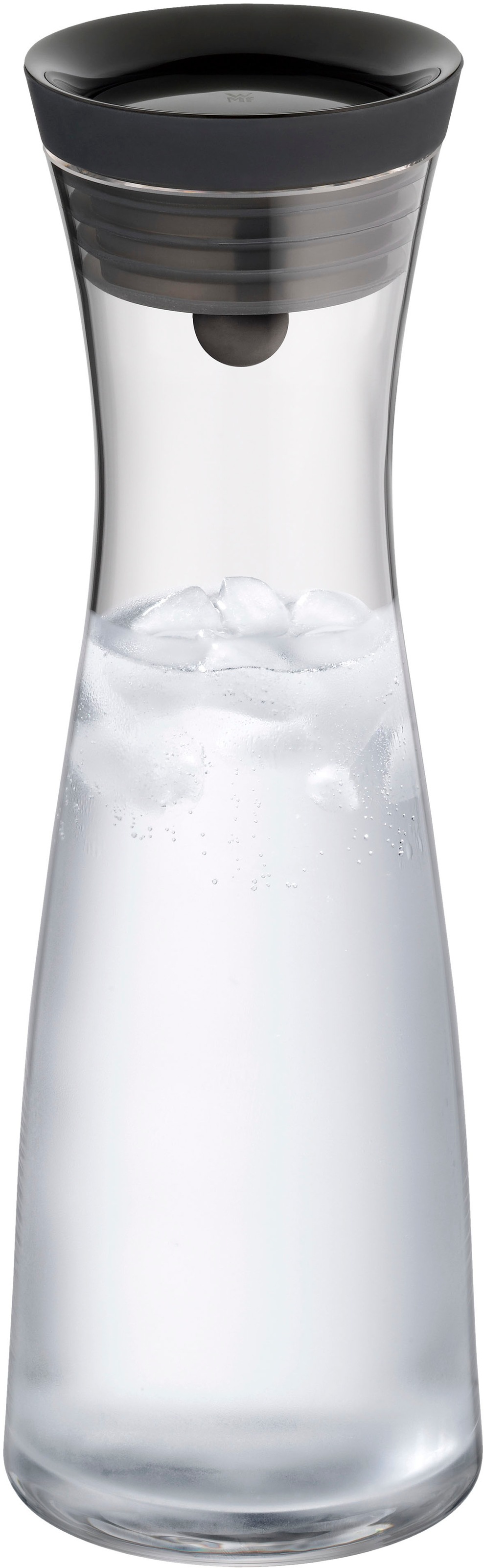 WMF Wasserkaraffe »Basic«, 1 Liter, Glaskaraffe, integriertes Sieb, tropffrei