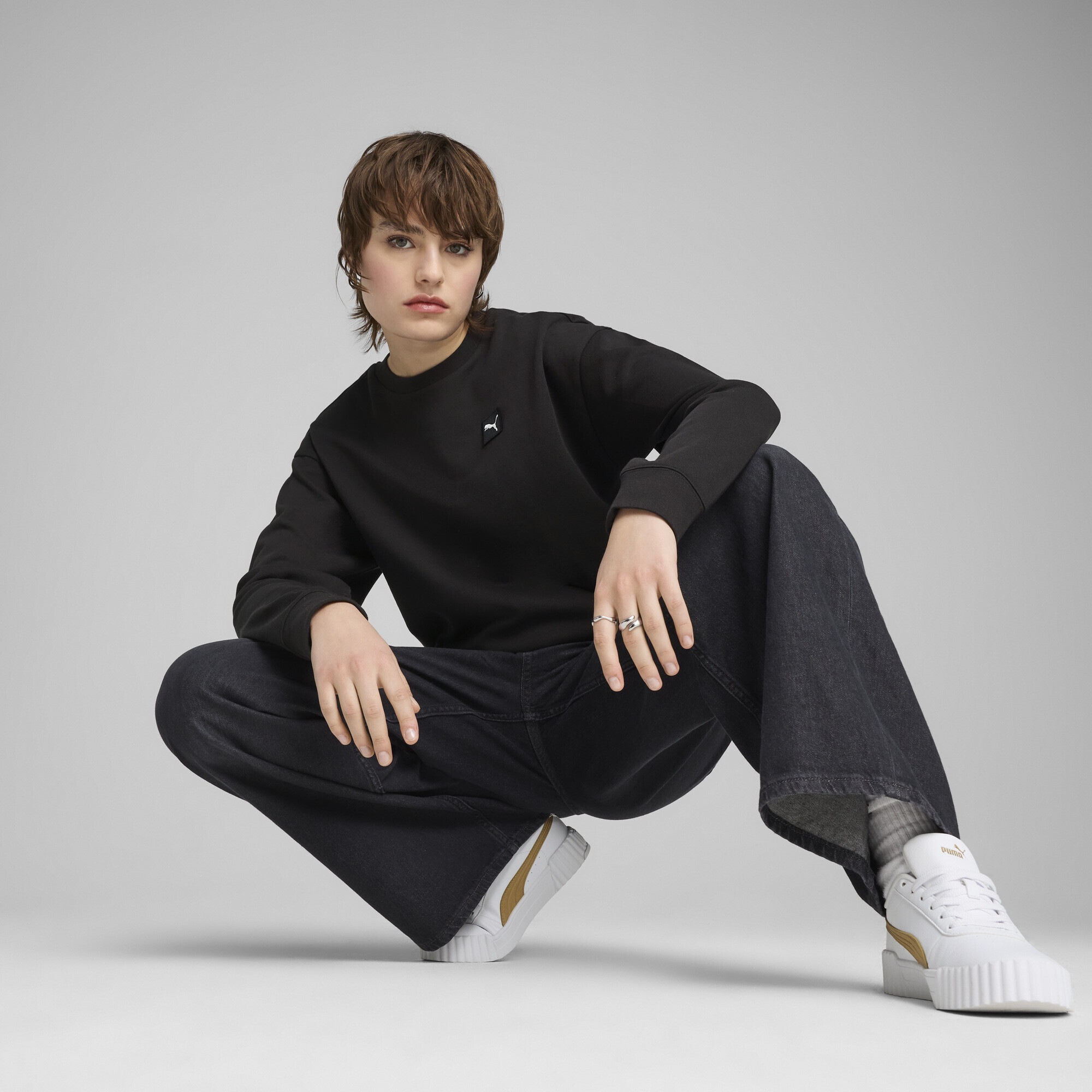 PUMA Sweatshirt »ESS ELEVATED Bequemer Crewneck Damen«