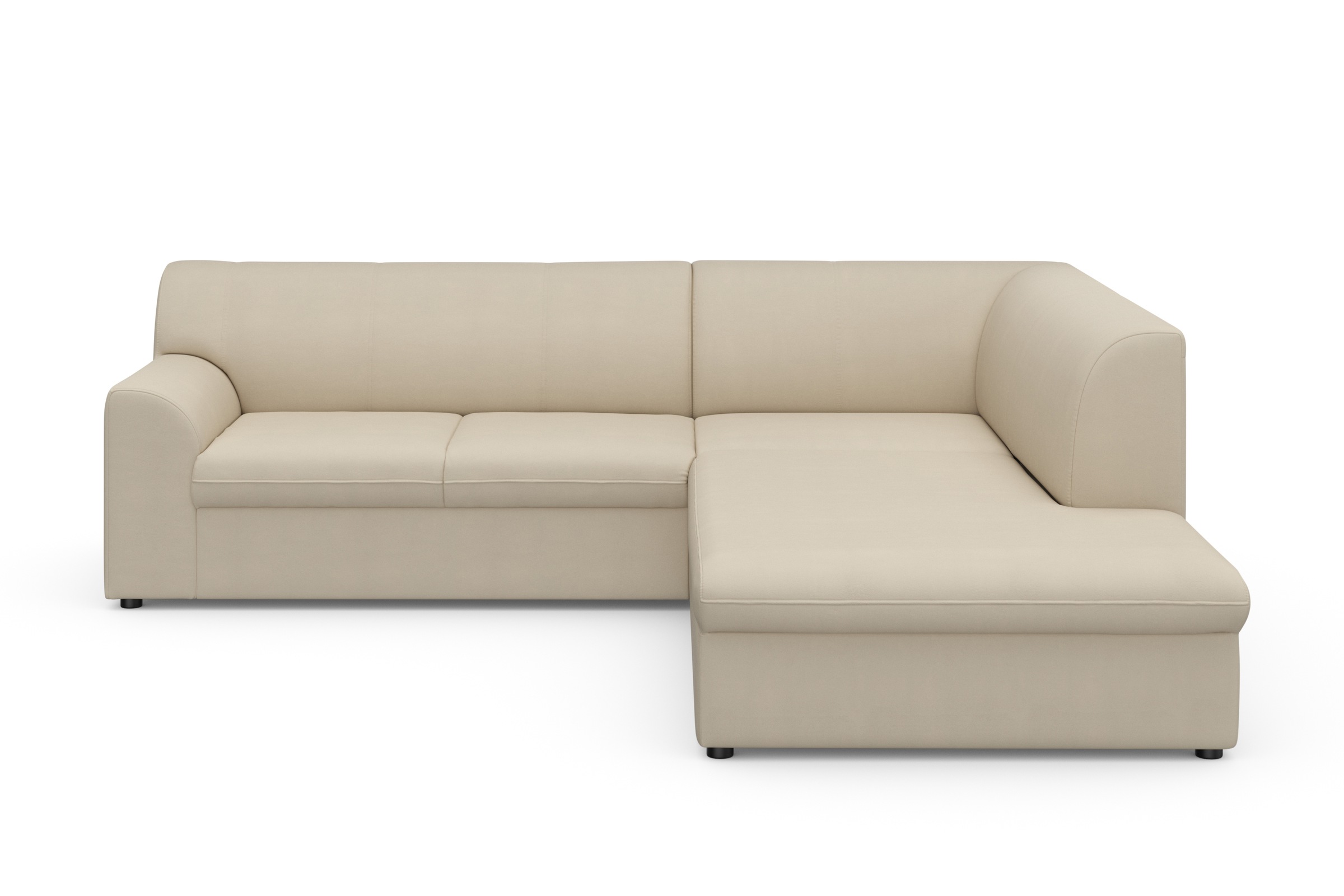 DOMO collection Ecksofa "Topper zeitlos elegant, kompakte Stellmaße, OTTOs günstig online kaufen