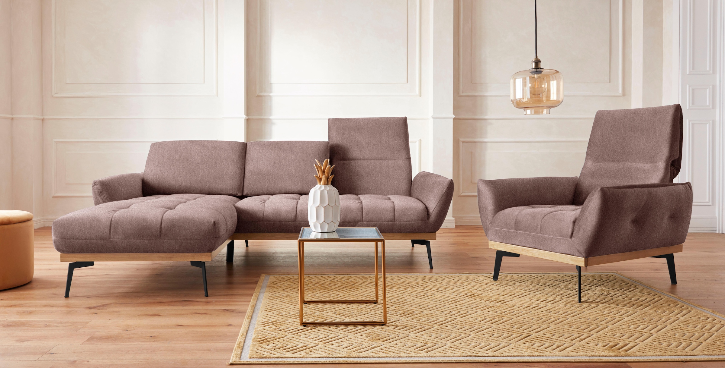 Guido Maria Kretschmer Home&Living Ecksofa »Palíc, L-Form«