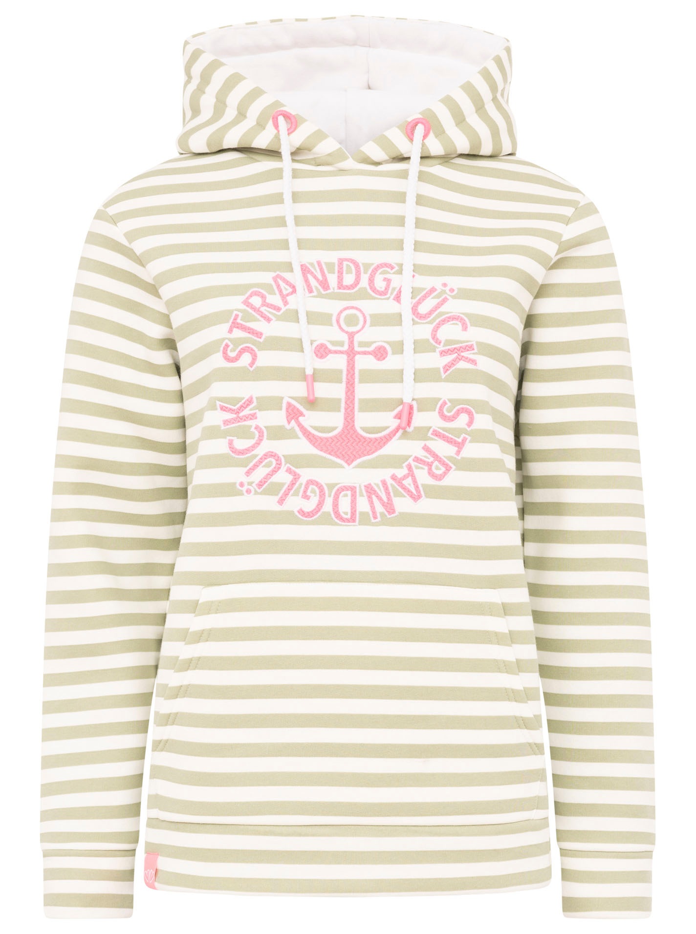 Zwillingsherz Kapuzensweatshirt ""Streifen Strandglück"", gestreift, mit St günstig online kaufen