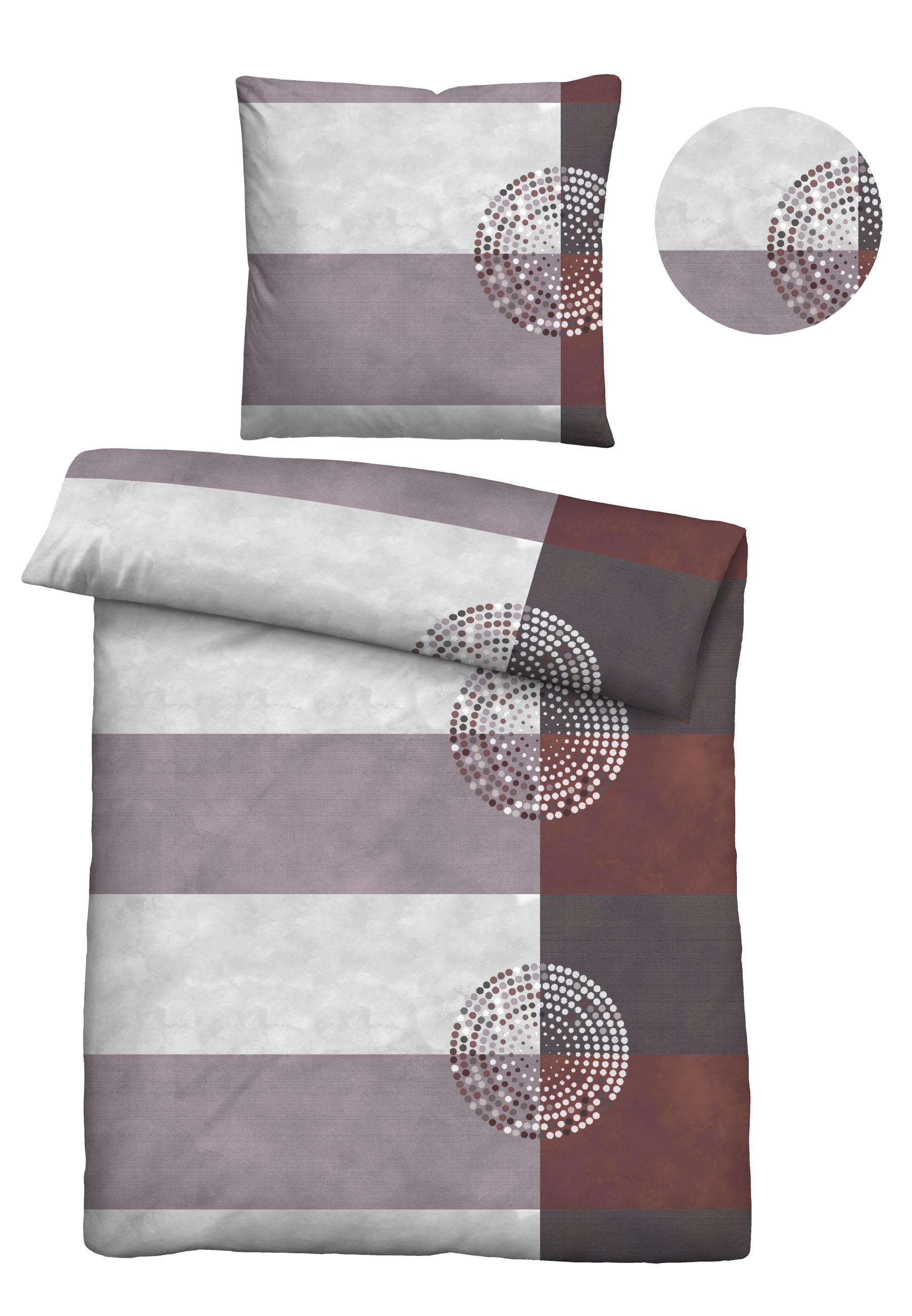 Castell - Markenbettwäsche Bettwäsche "0040795" 2 Stk. hautsympathisch, 100 günstig online kaufen