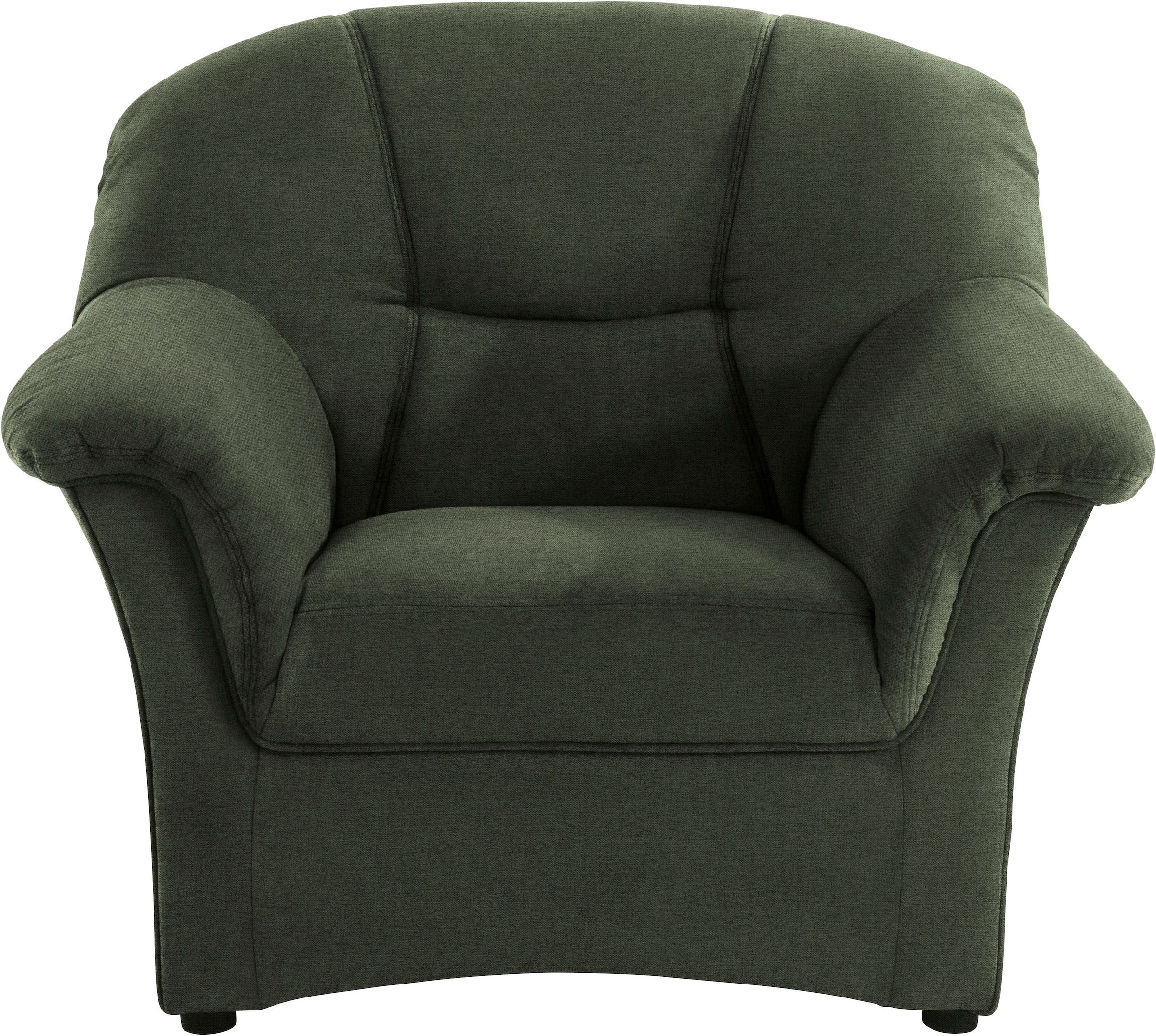 DOMO collection Sessel "SARAFINA Breite 102 cm, auch mit Federkern für noch mehr Sitzkomfort" whlw. mit Federkern, elegantes Design