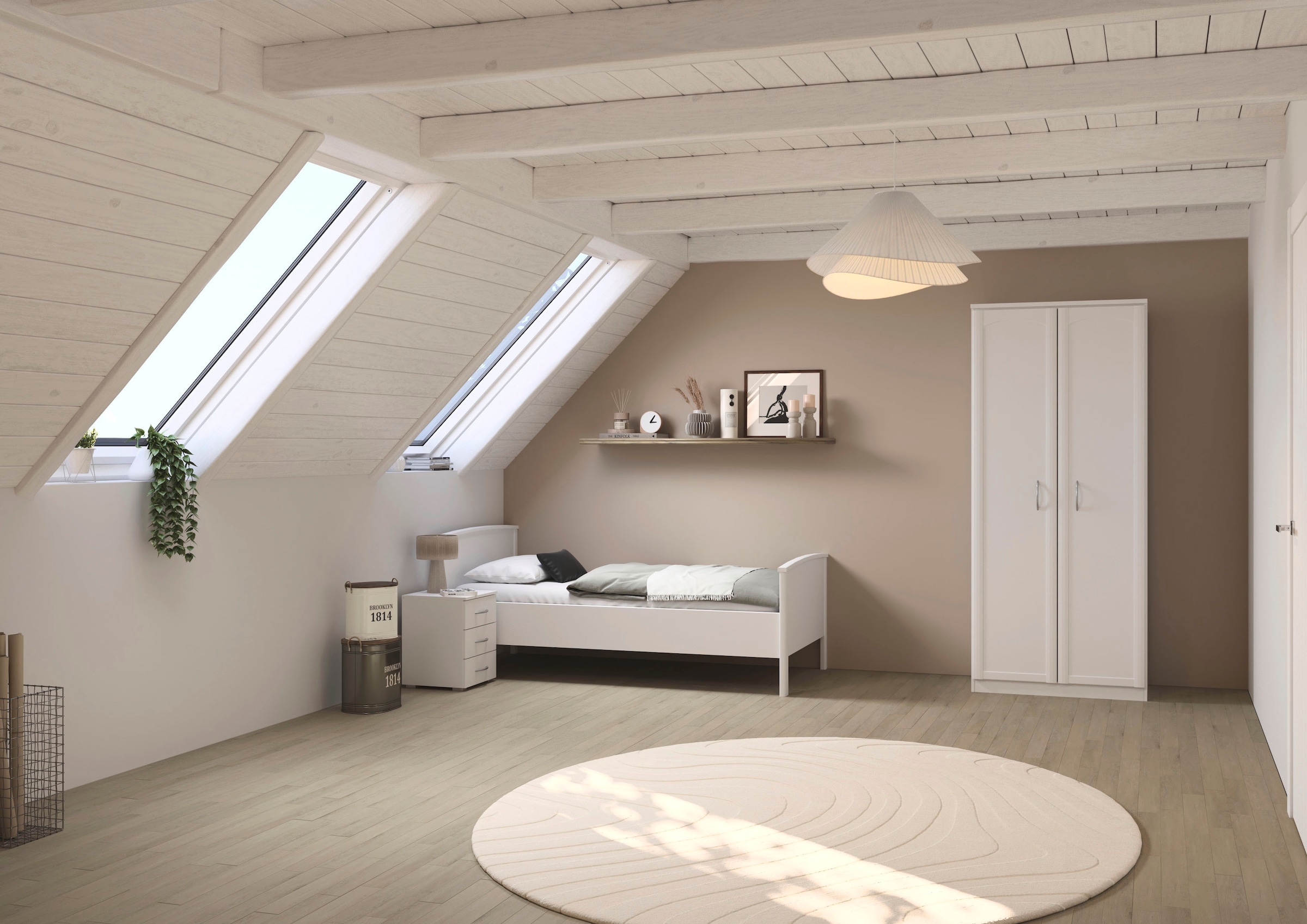 rauch Kleiderschrank »Schrank Garderobe Garderobenschrank Putzschrank Wäscheschrank TORRENT« Breiten 91/136/181 cm, Höhe 210 cm,  optional Außenschubladen und Spiegel, viel Stauraum MADE IN GERMANY