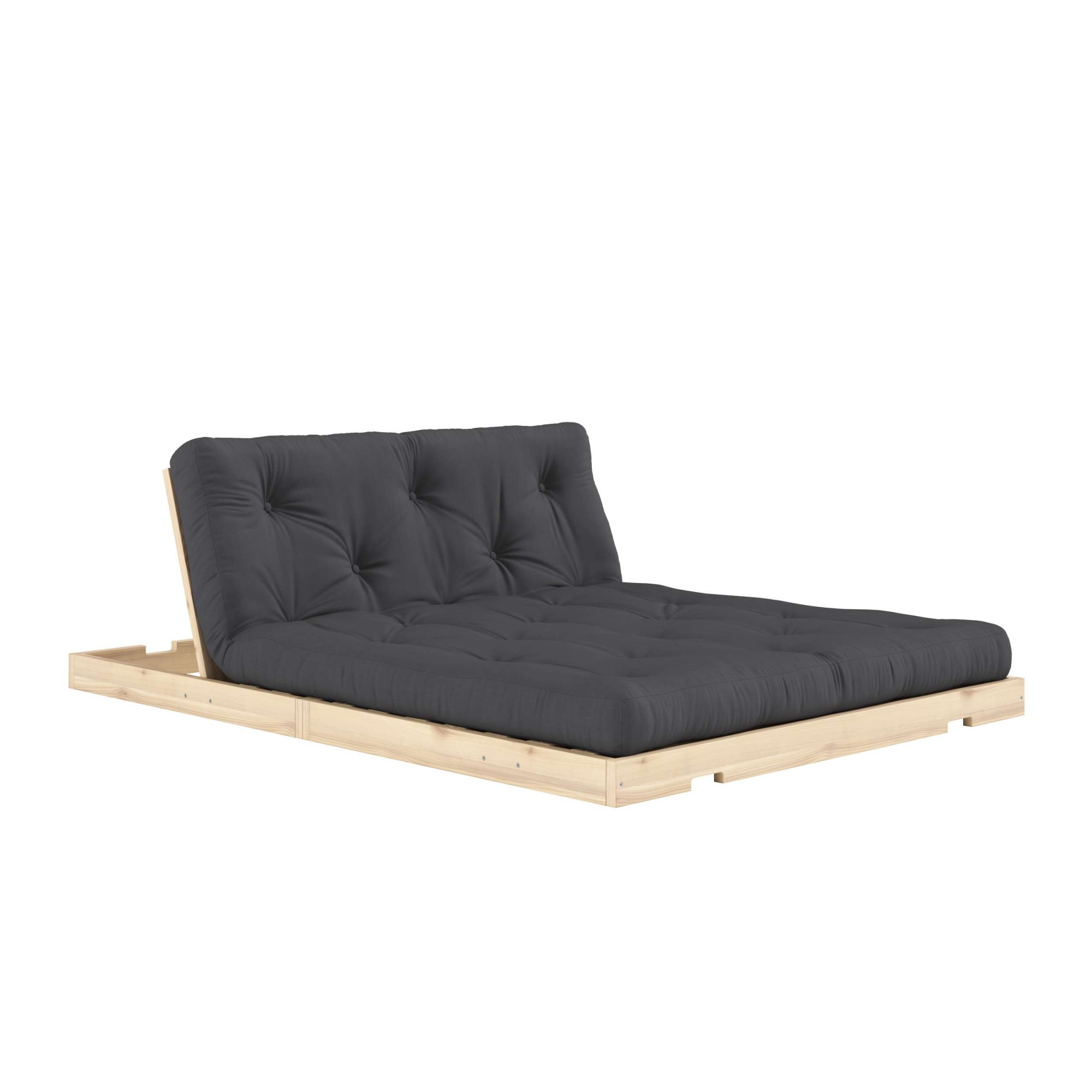 Karup Design Schlafsofa »Flip Sofabed, Made in Europe, mehrere Farben, vielseitig einsetzbar«, (B/H/T Sofa: ca 145 x 83 x 98,5 cm, Bett: ca 145 x 21 x 200 cm), inkl. handgefertigte Futonmatratze, FSC®-zertifiziertes Massivholz