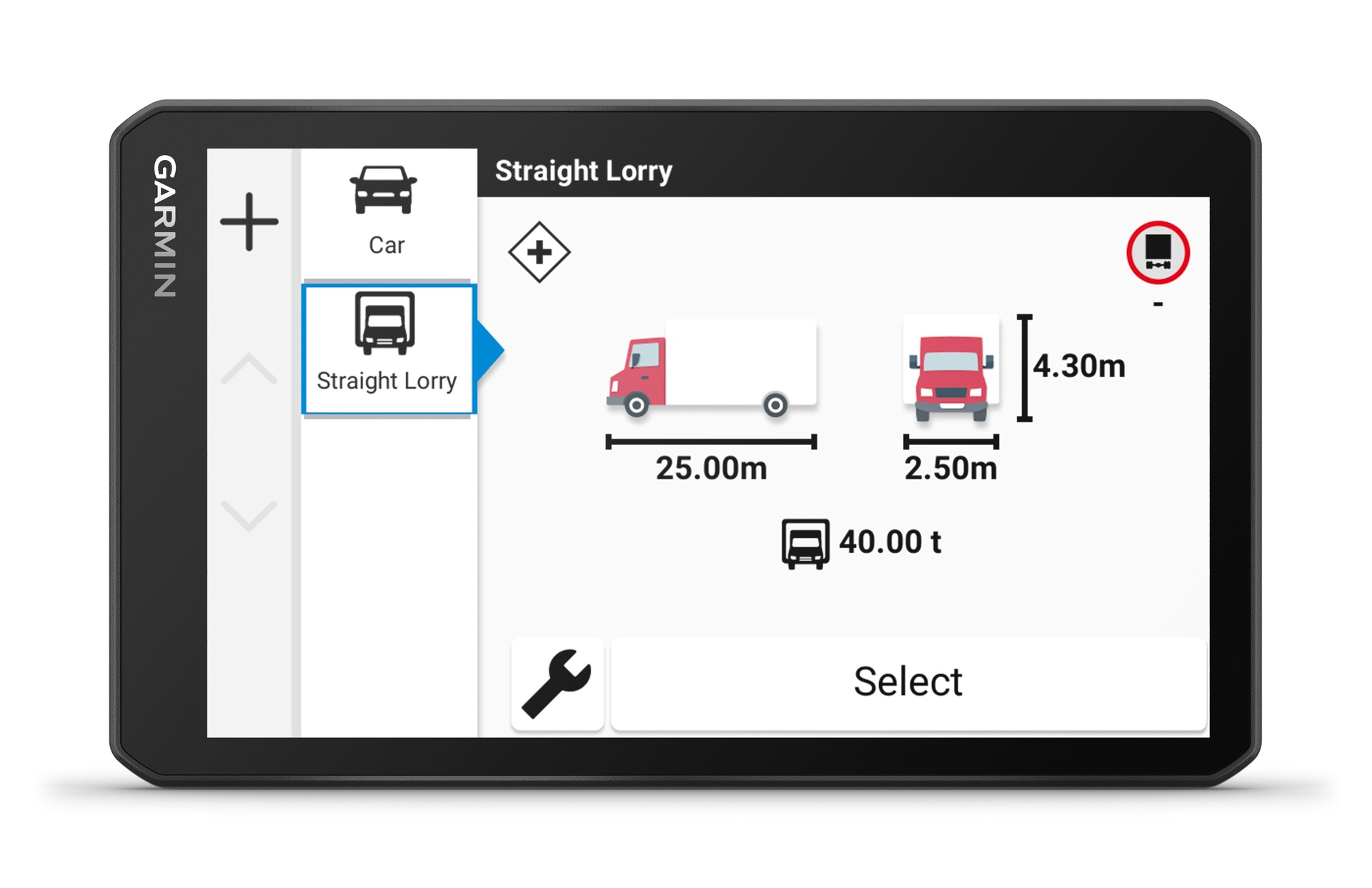 Garmin LKW-Navigationsgerät »dezl LGV720«, (Europa (49 Länder) Karten-Updates)