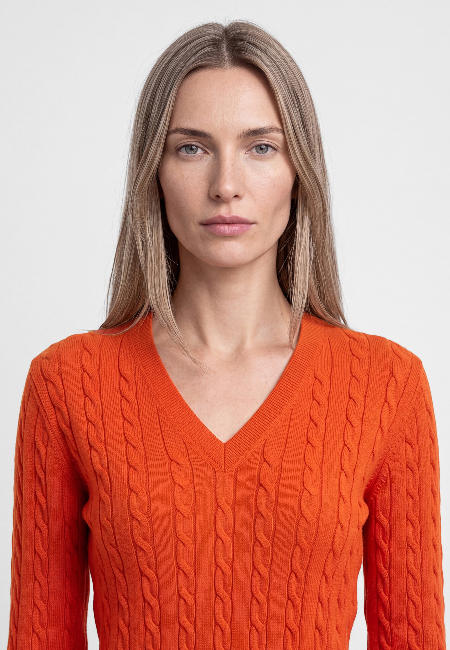 Mavi Langarmshirt »V-NECK SWEATER« Pullover Feinstrick