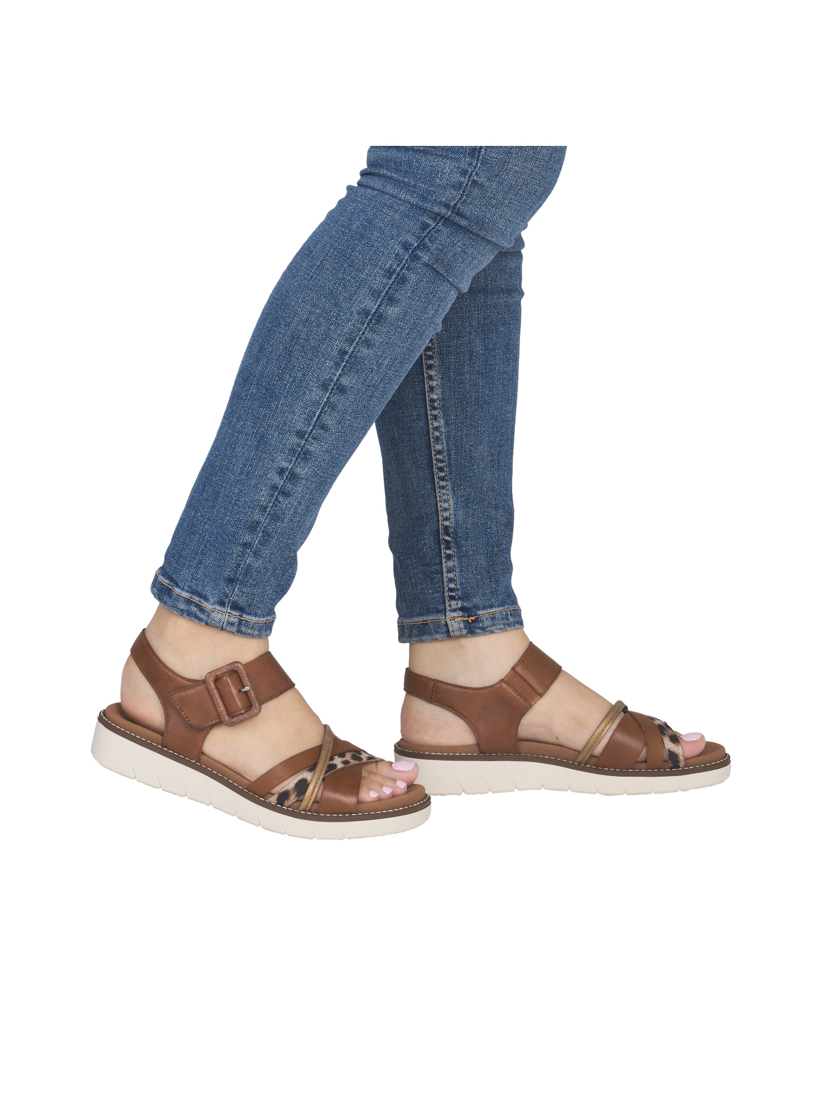 Remonte Riemchensandale »Remonte Sandalen Glattleder«