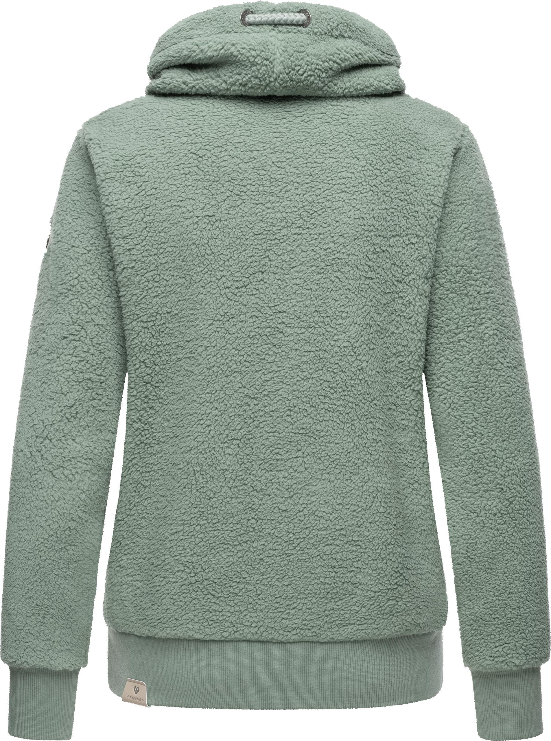 Ragwear Fleecepullover »Menny«, modischer Pullover aus Teddyfleece mit Schlauchkragen