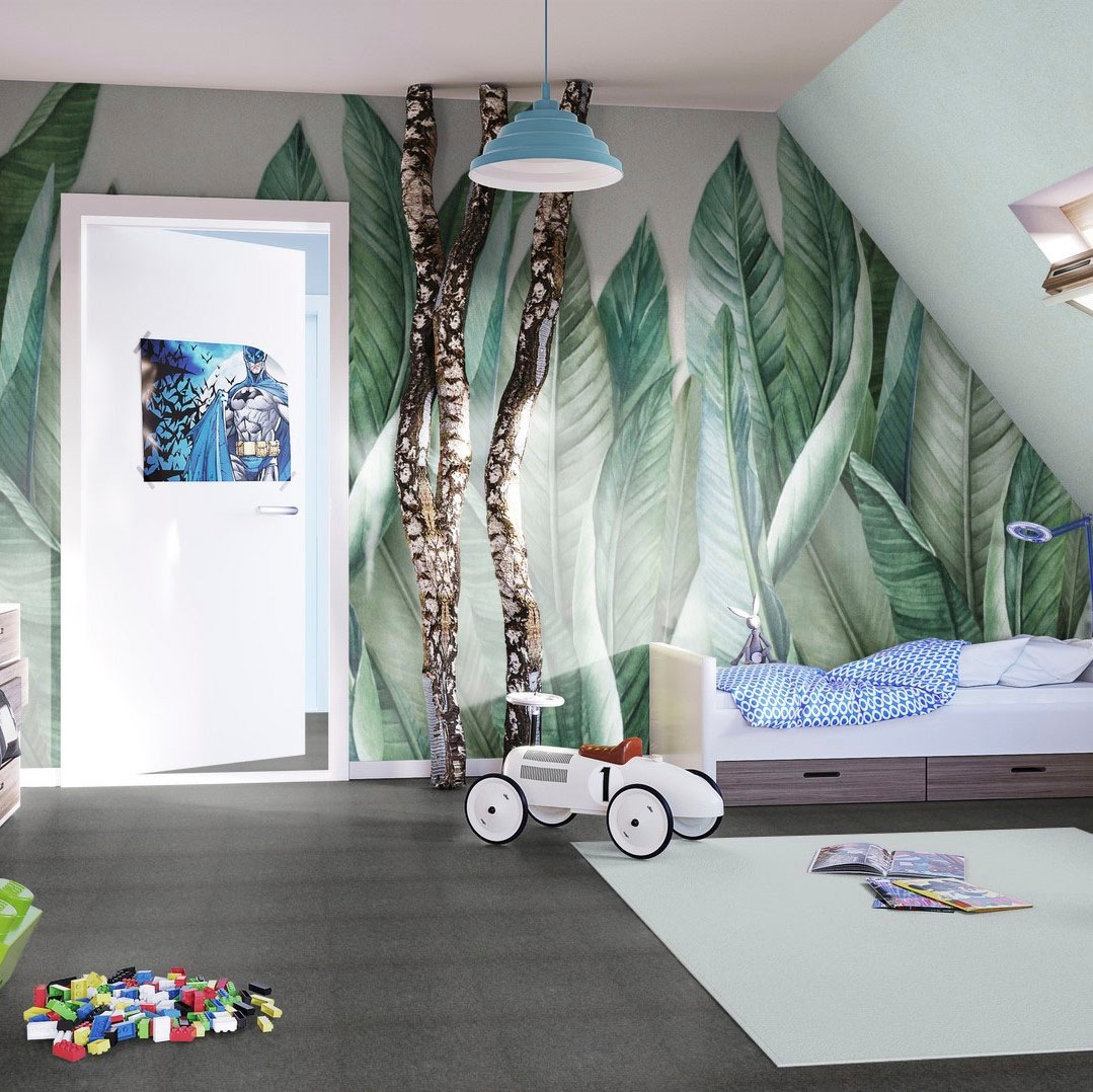 Bodenmeister Teppichboden »Jupiter, Velours - meliert, Made in Belgium«, rechteckig, 7,5 mm Höhe, Wohnzimmer, Schlafzimmer, Kinderzimmer, Breite 400/500 cm