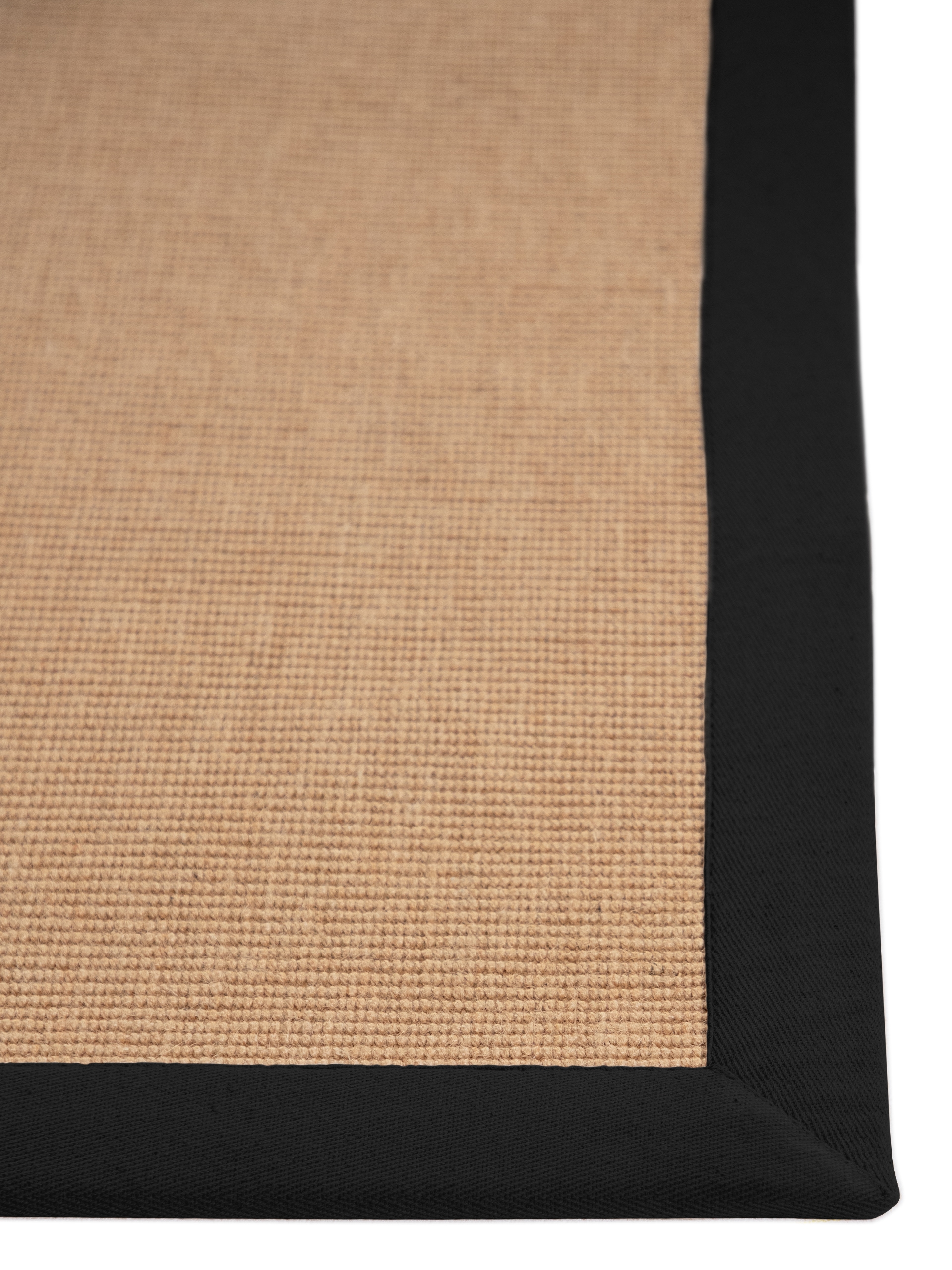 carpetfine Läufer »Sisal«, rechteckig, 5 mm Höhe, mit farbiger Bordüre, Anti Rutsch Rückseite