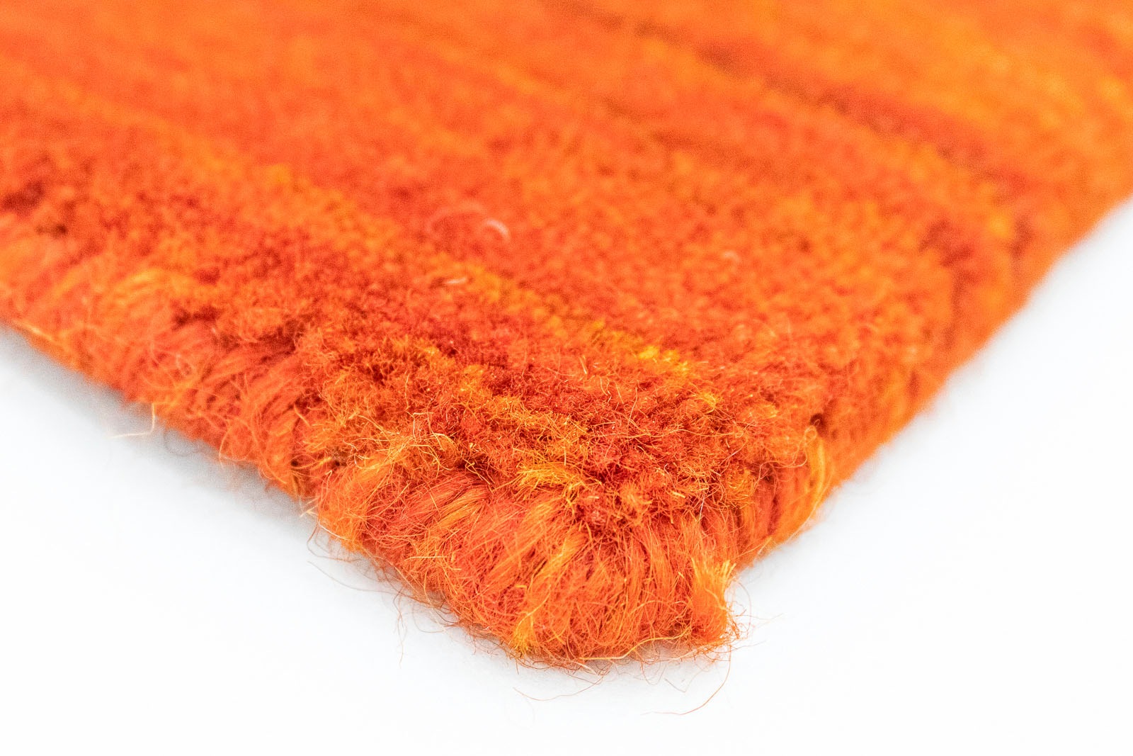 morgenland Wollteppich »Loribaft Teppich handgewebt orange«, rechteckig, Kurzflor